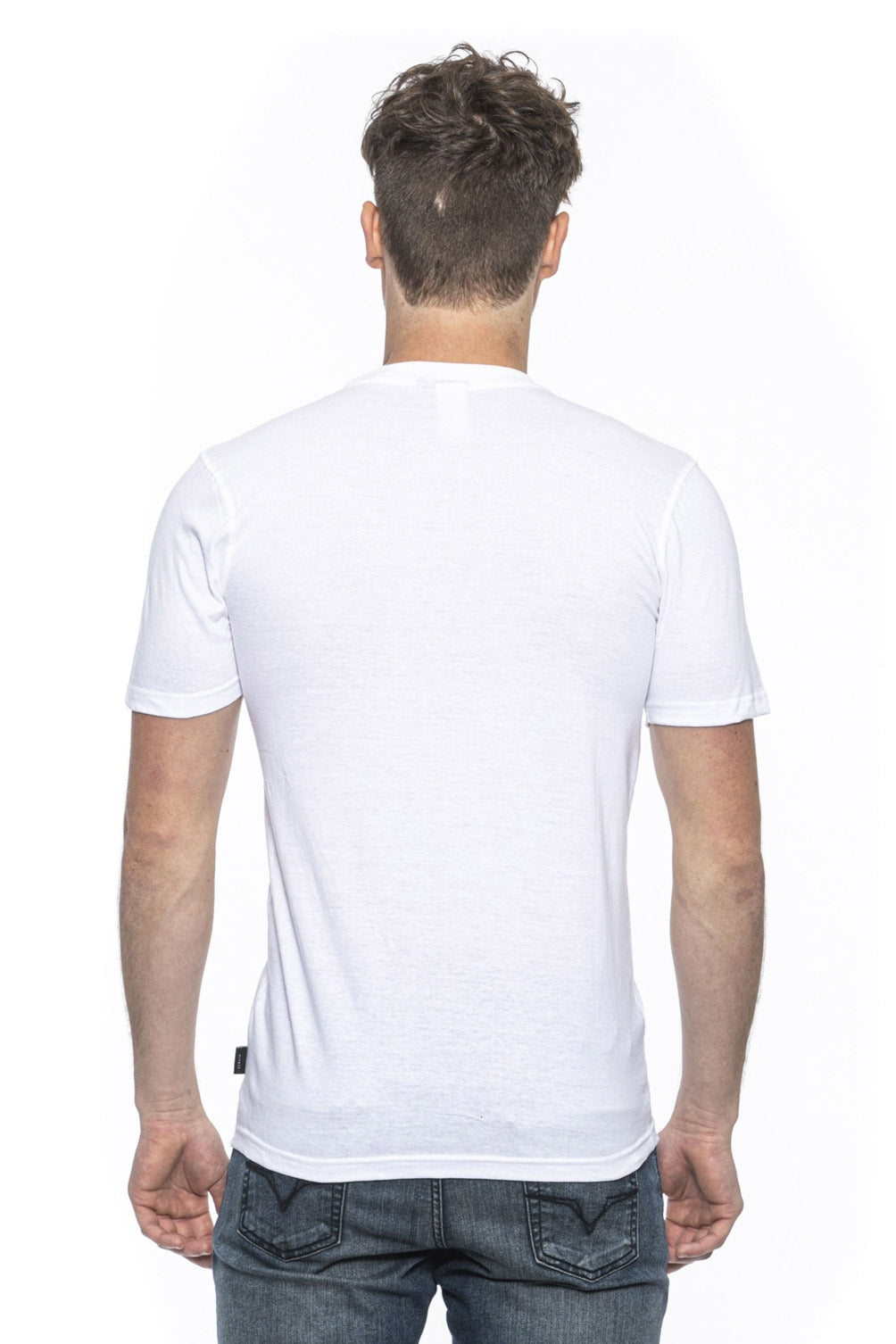 19V69 Italia T-shirt uomo bianca RAYAN WHITE