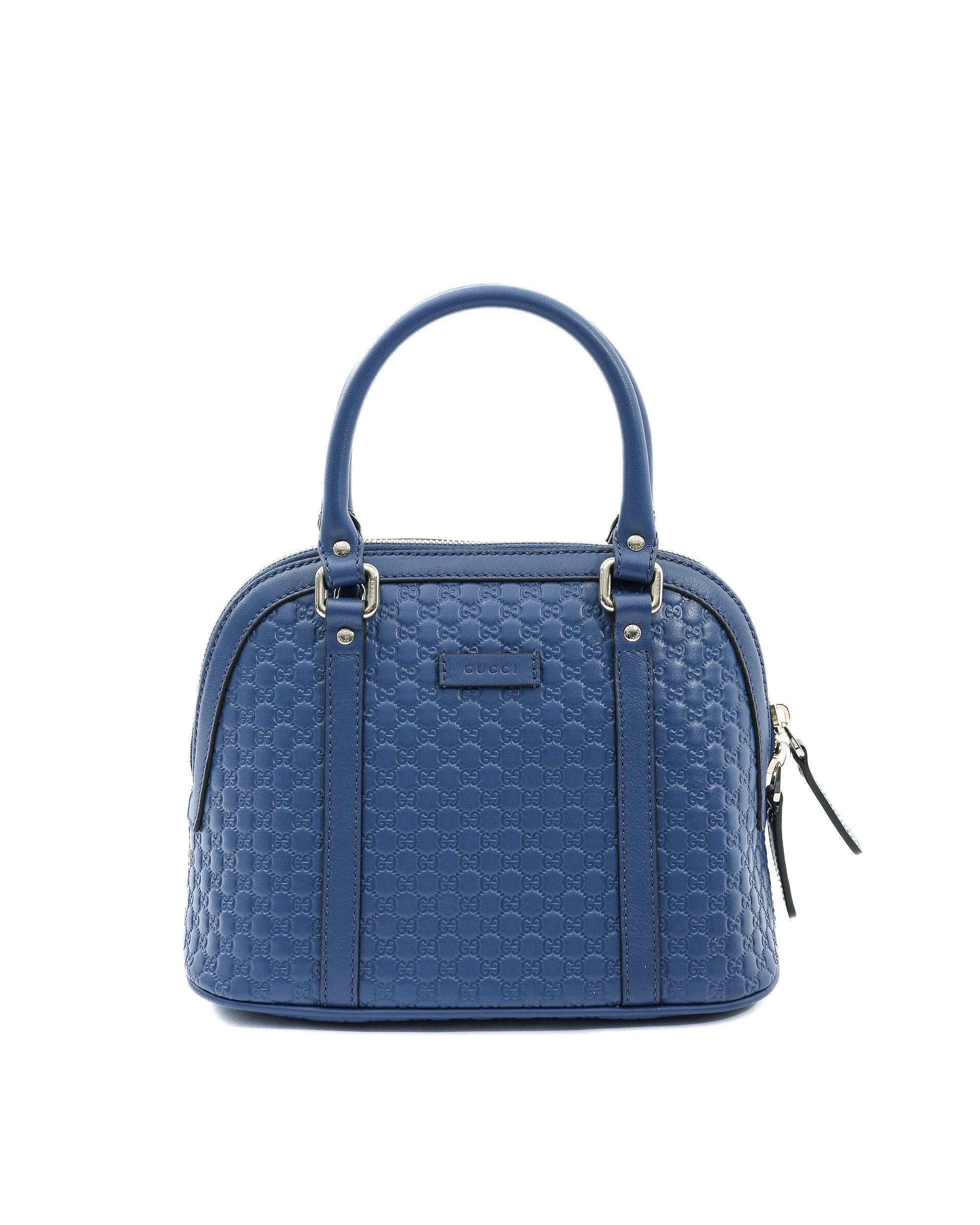 Borsa Gucci Guccissima in pelle Mini Dome 449654 BMJ1G 4231