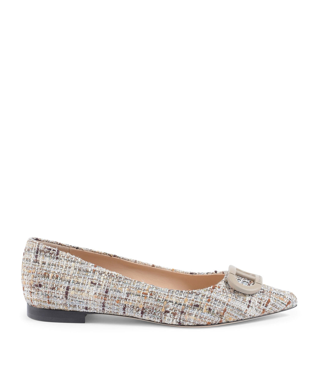 Piano Boucle Ballerina - Marrone