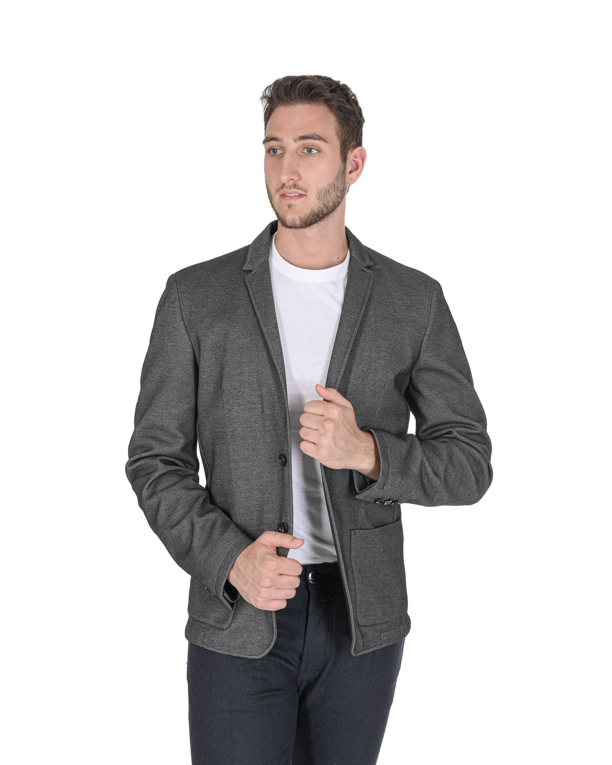 Calvin Klein Blazer da uomo grigio K10K100316033