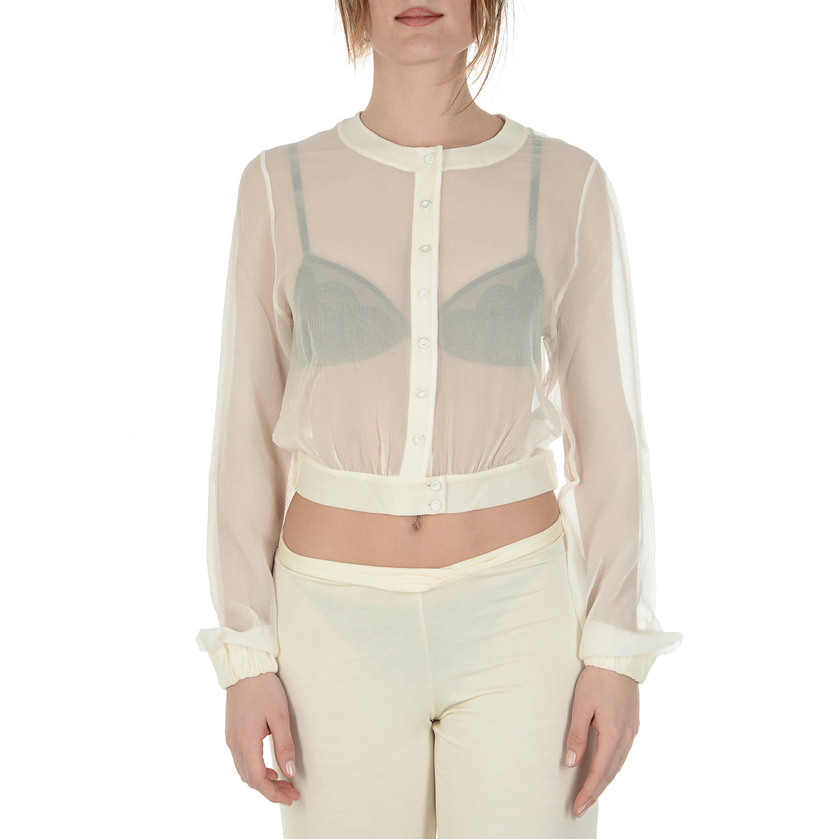 La Perla Top Giacca Donna Beige