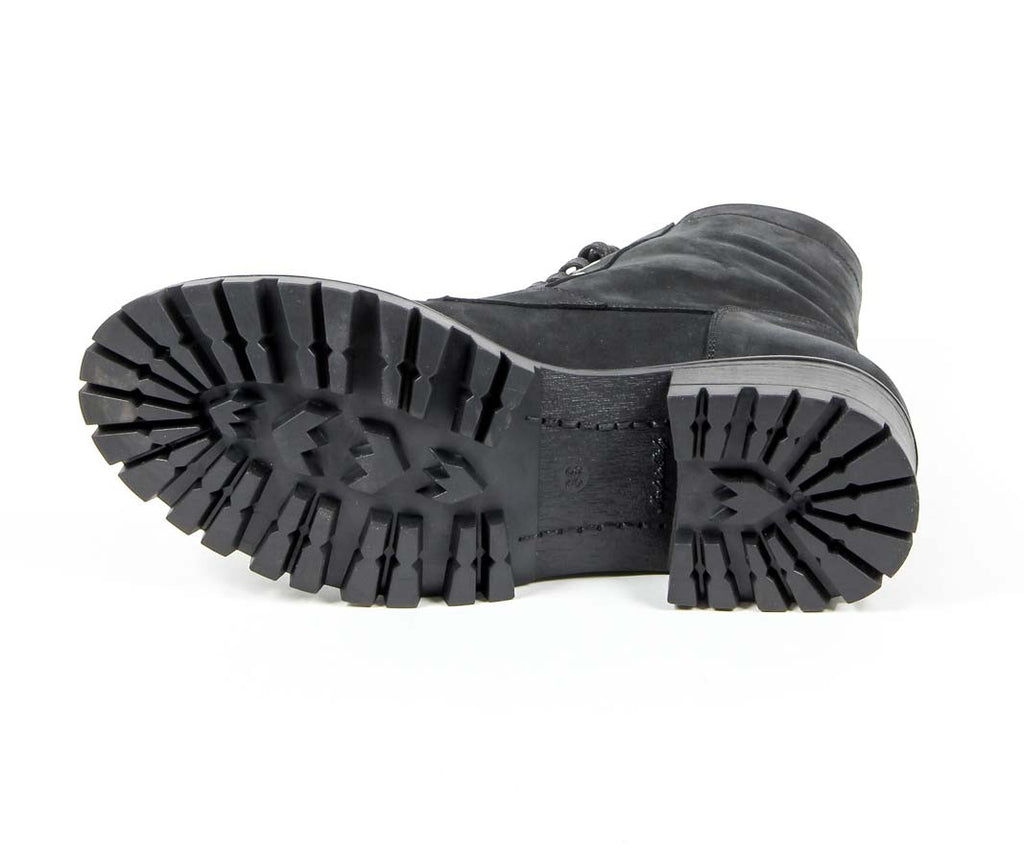 V 1969 Italia Stivaletto corto da donna B1476 NABUK ANTRACITE