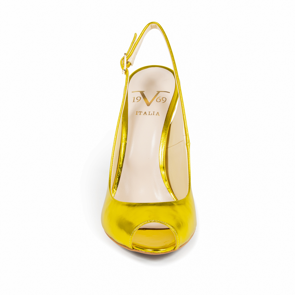 Sandalo Donna V1969 Italia Giallo 305 SPECCHIO GIALLO