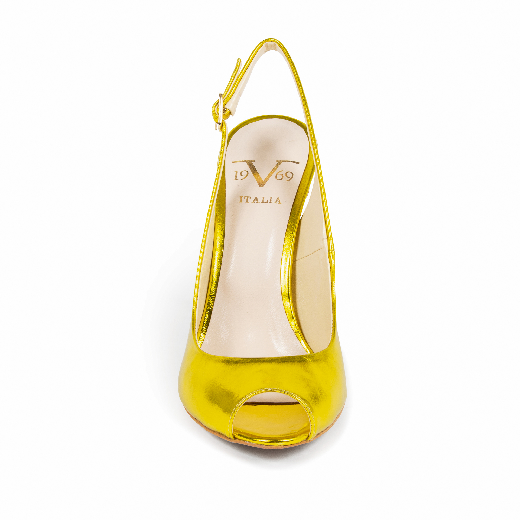 Sandalo Donna V1969 Italia Giallo 305 SPECCHIO GIALLO