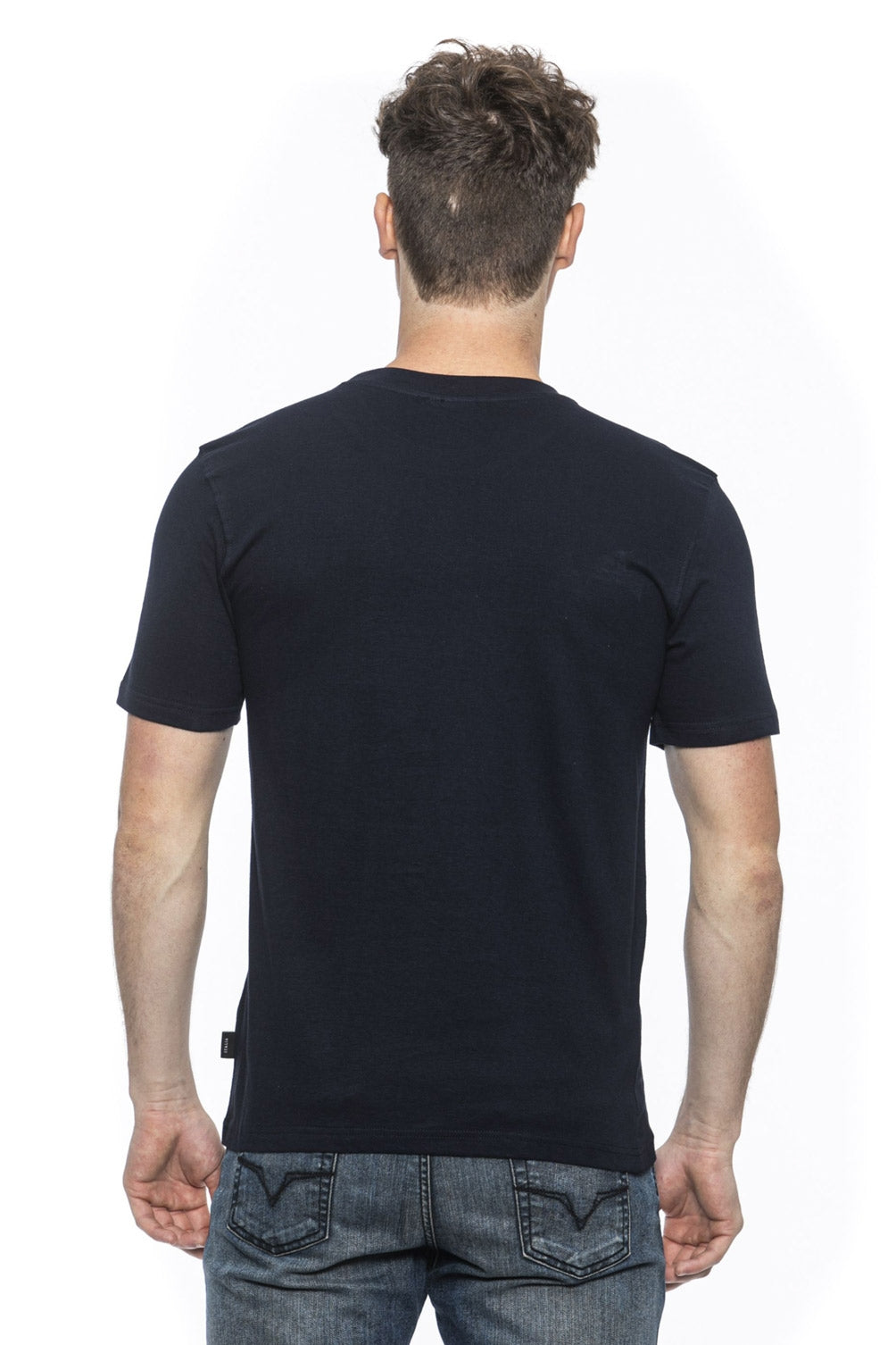 19V69 Italia T-Shirt Uomo Blu ERIC NAVY BLUE