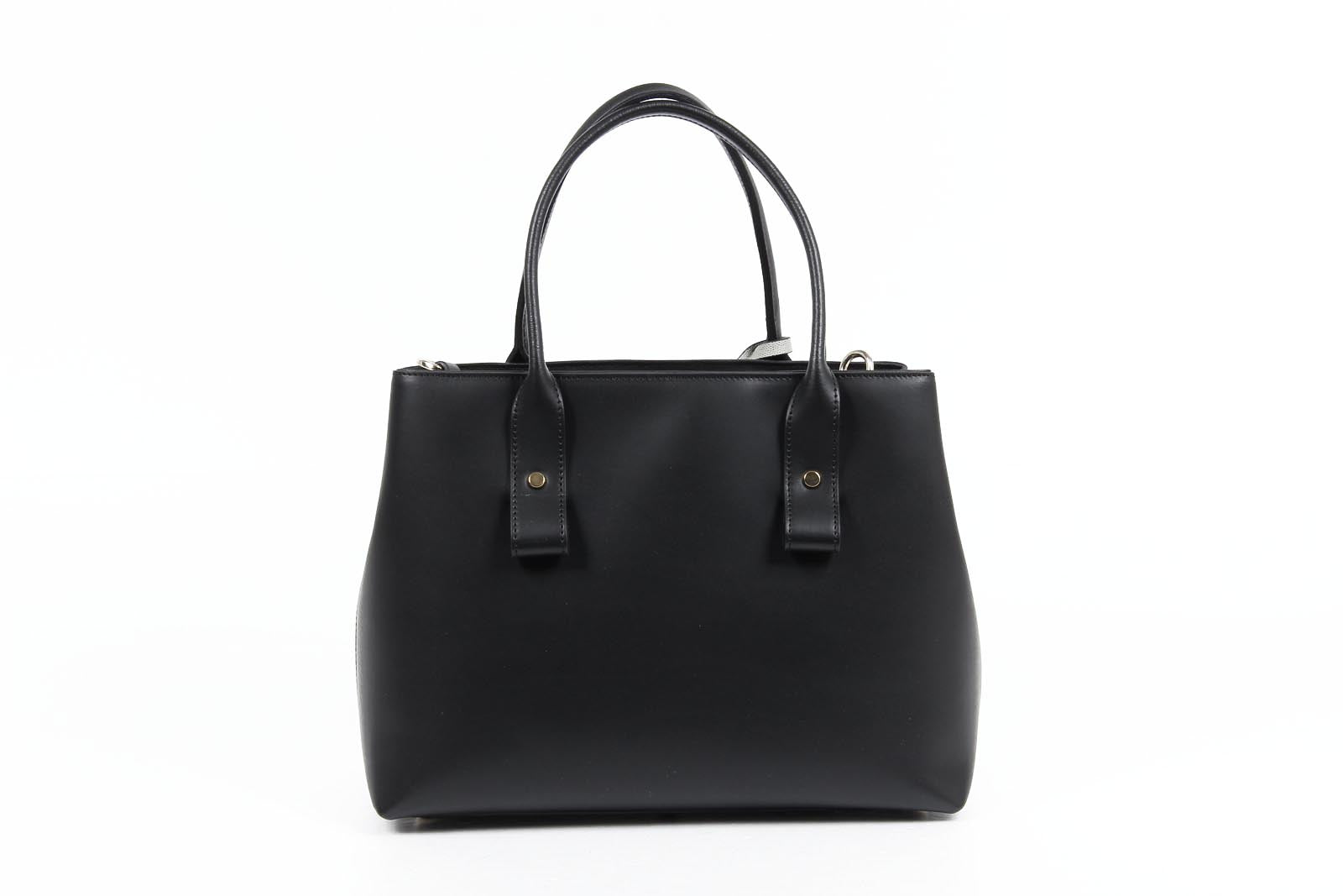 Borsa donna V 1969 Italia H491/52 RUGA/BELUGATO NERO/GRIGIO