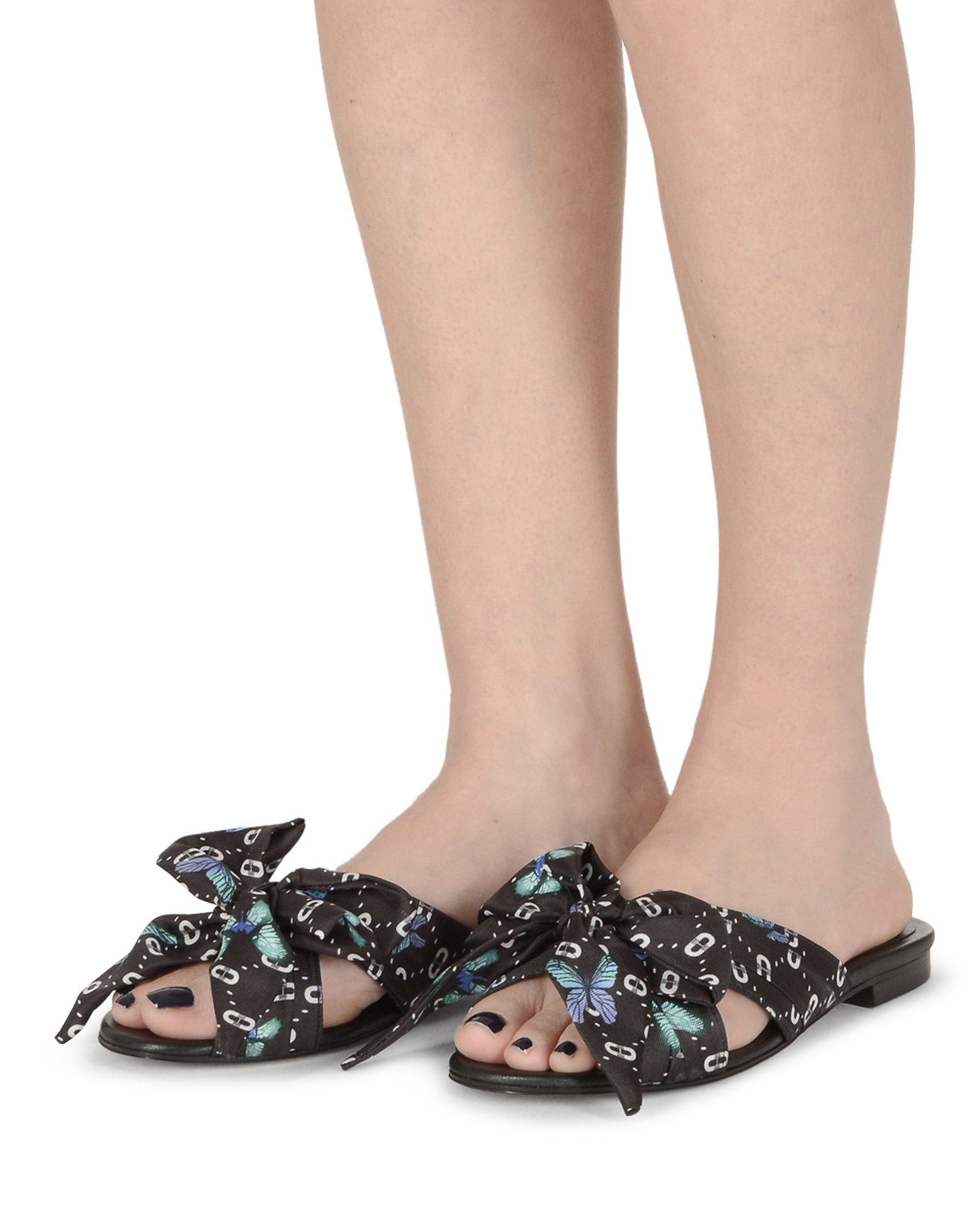 Emma Bow Mule Nero