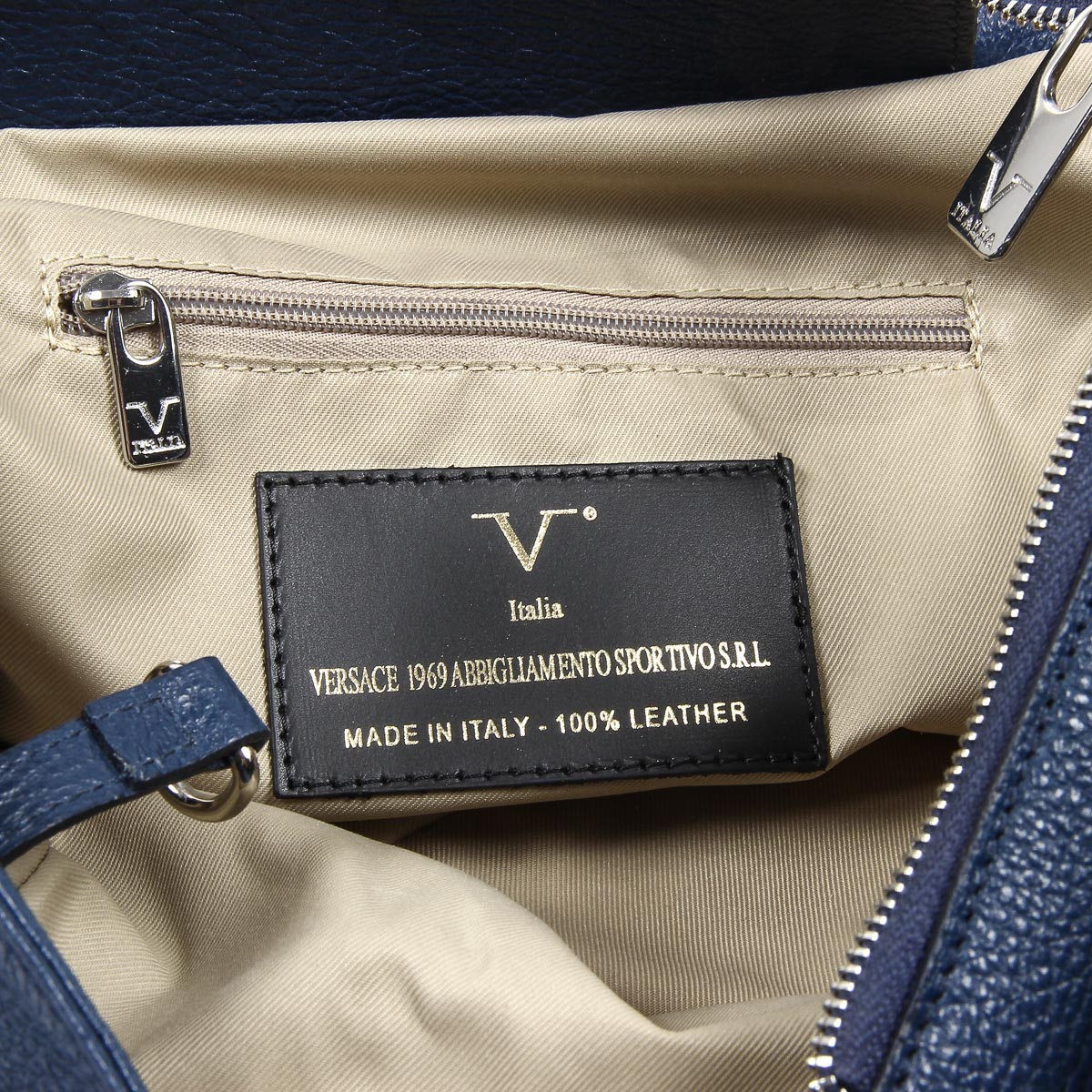 V 1969 Italia Borsa da donna V012-S DOLLARO BLU JEANS