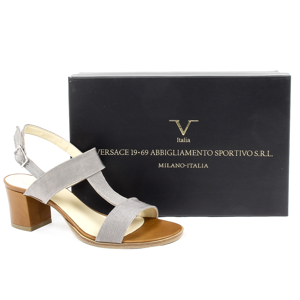 V 1969 Italia Sandalo Donna Taupe PERLA