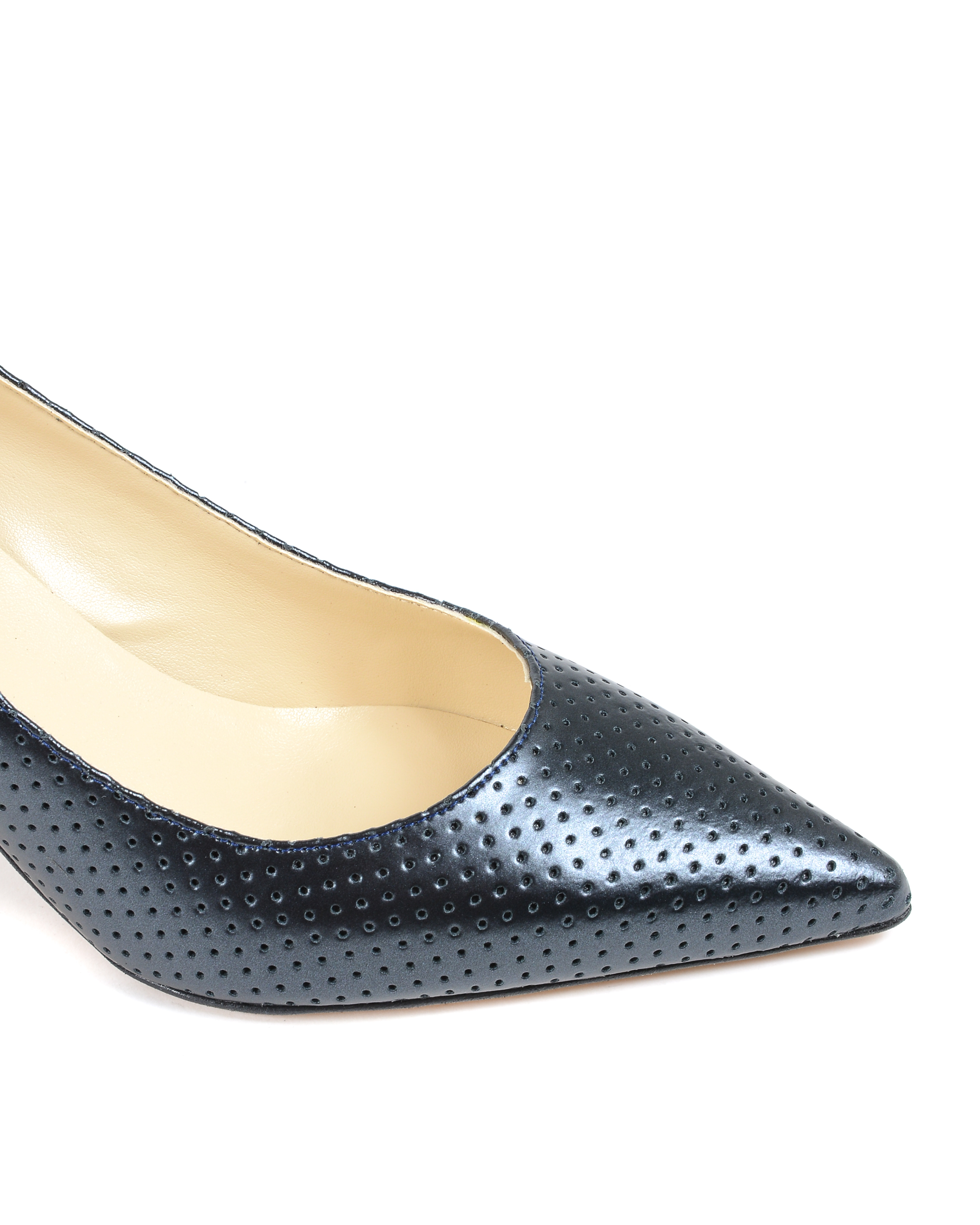 19V69 Italia Womens Pump LamÃ¨ Blue DEC65 TRAF LAM BLU