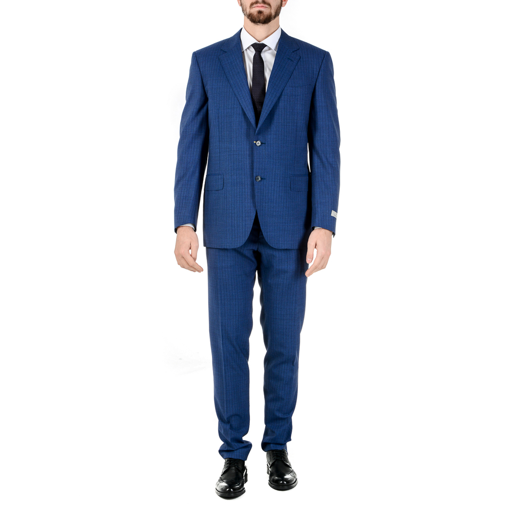 Abito da uomo Canali maniche lunghe blu