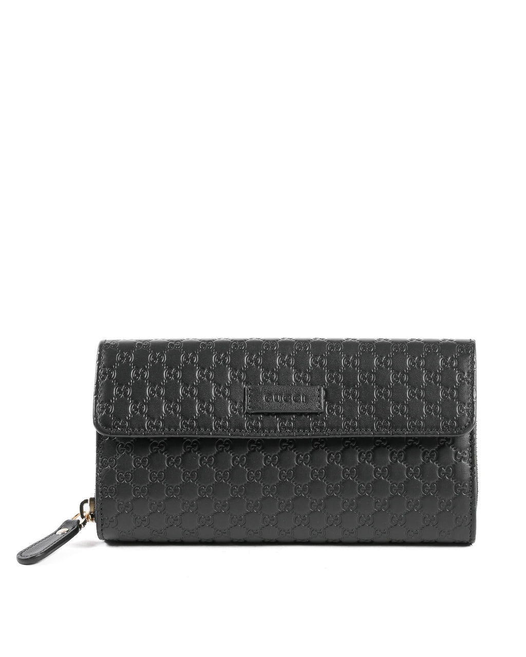Portafoglio Gucci Guccissima in pelle con cerniera 449364 BMJ1G 1000