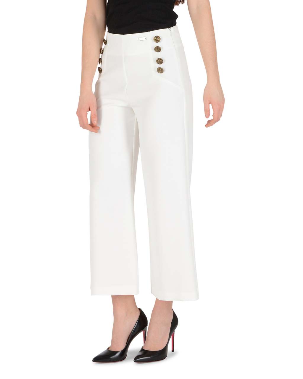 Pantalone Donna 19V69 Italia Bianco PANTALONE DOHA BIANCO