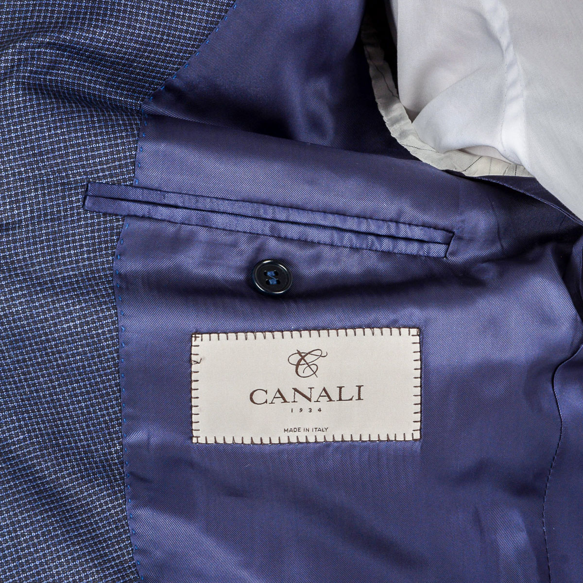 Abito da uomo Canali maniche lunghe blu
