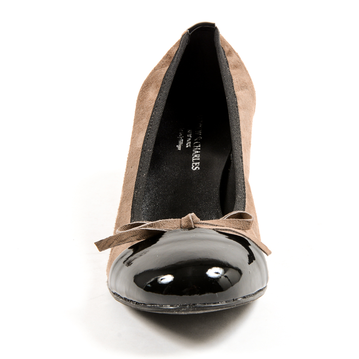 Andrew Charles Ballerina da donna color talpa FLORENCE