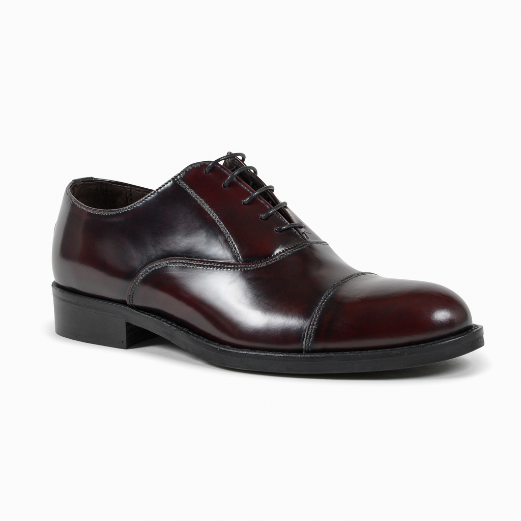 19V69 Italia Mens Classic Shoe Bordeaux 913L MP ABRASIVATO BORDEAUX