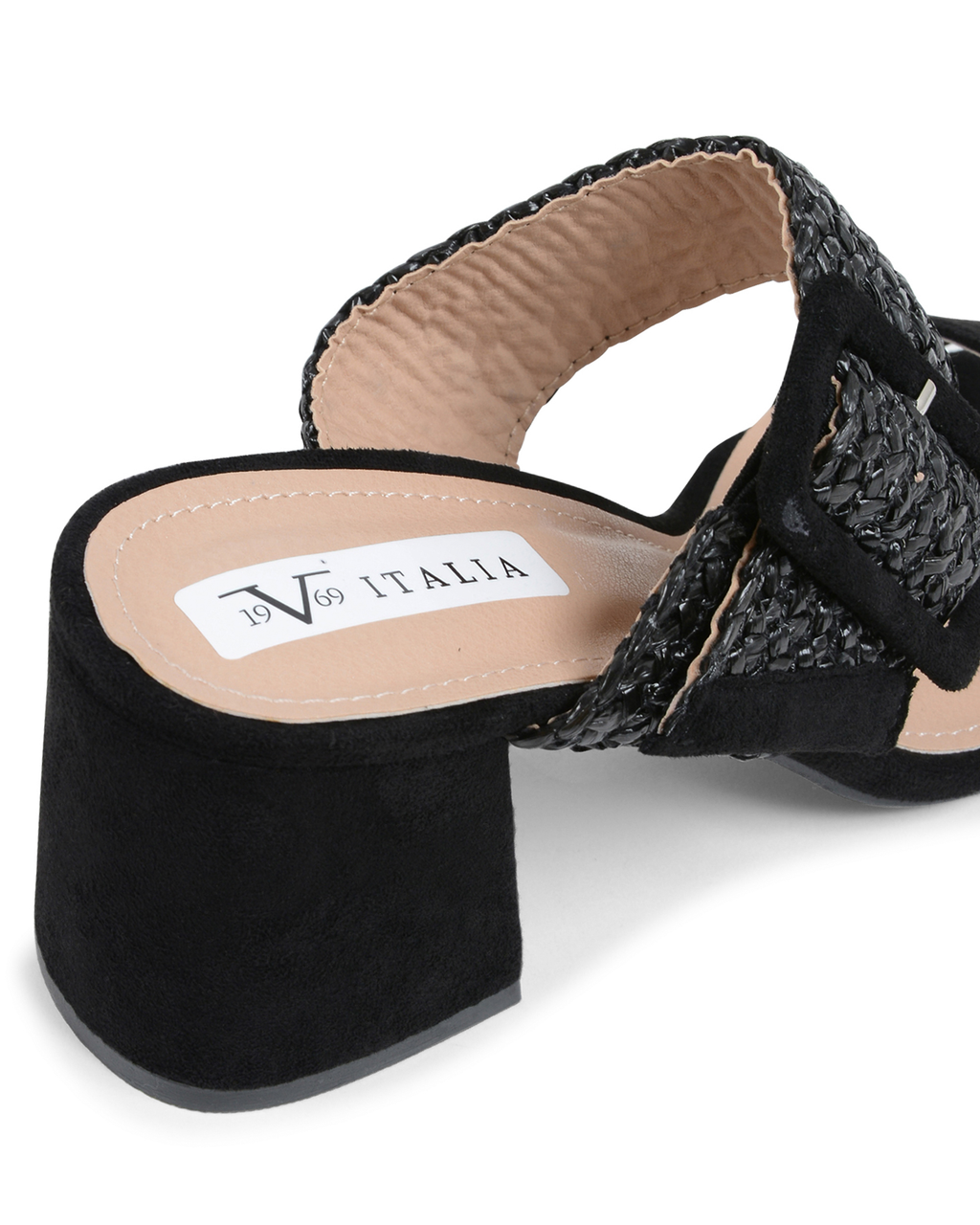 19V69 Italia Sandalo Mule da Donna Nero V20 NERO