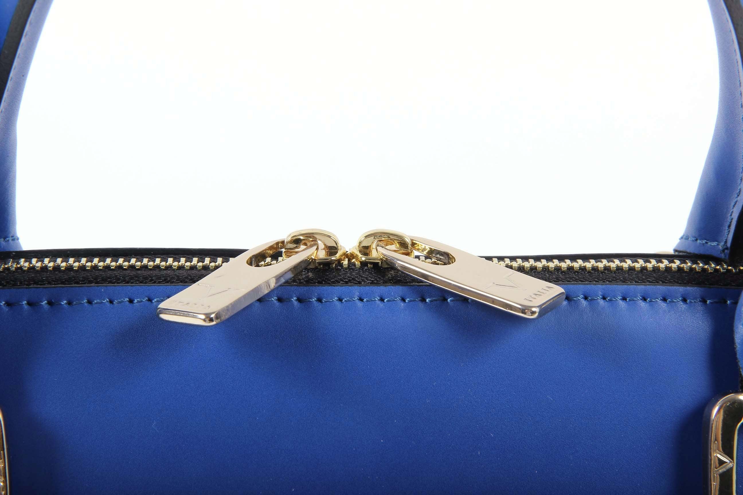Borsa da donna V 1969 Italia C151-52 RUGA COBALTO