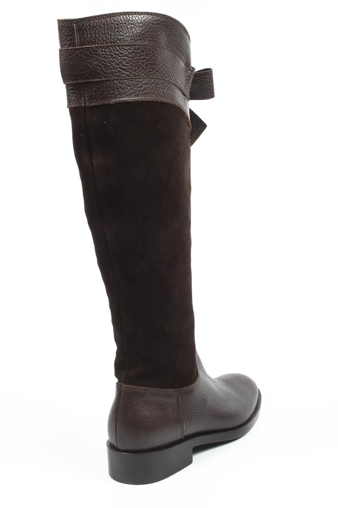 Sebastian Milano stivale alto da donna 2937 FOCUS+VELOUR MORO