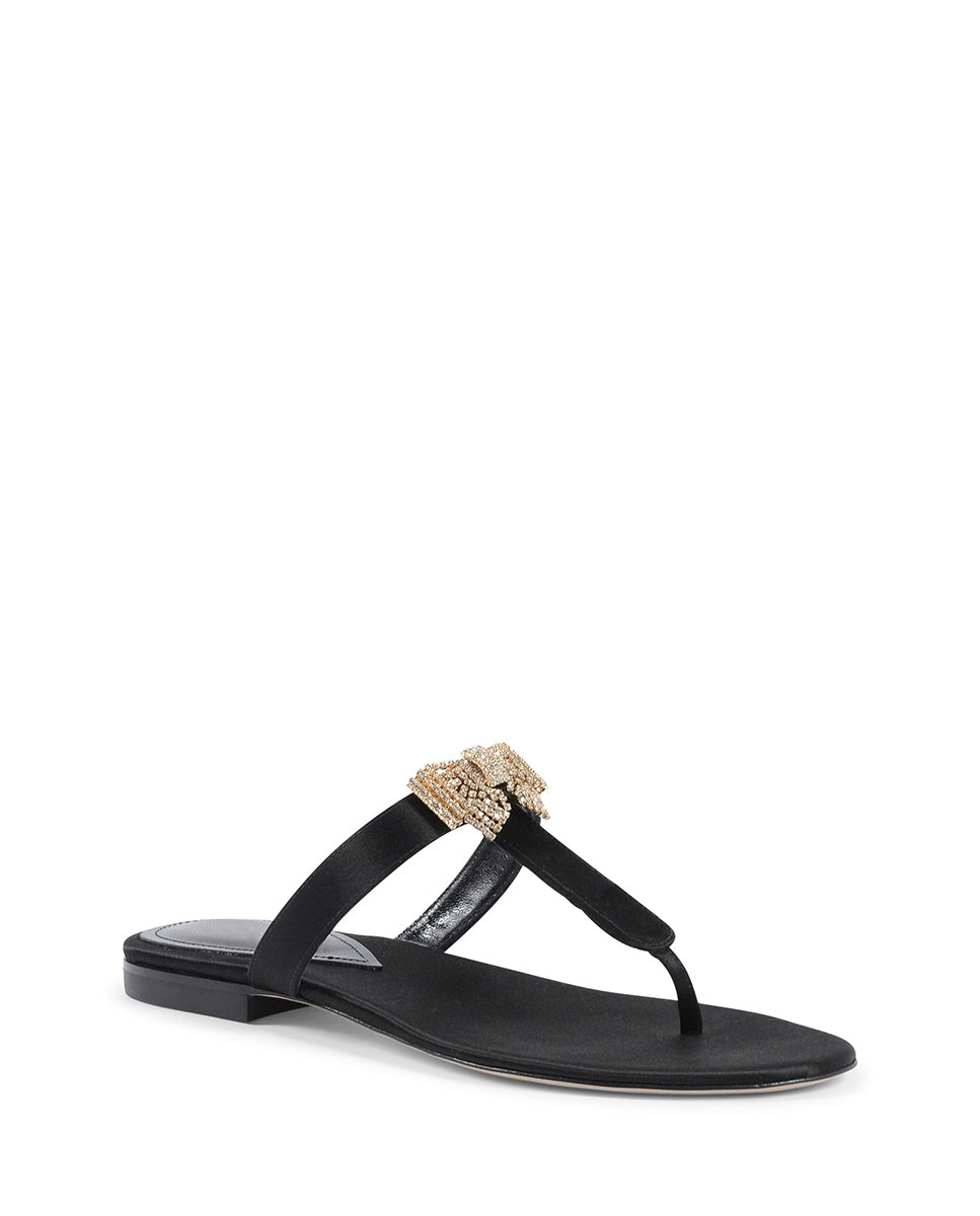 Sandalo Nina Satin - Nero