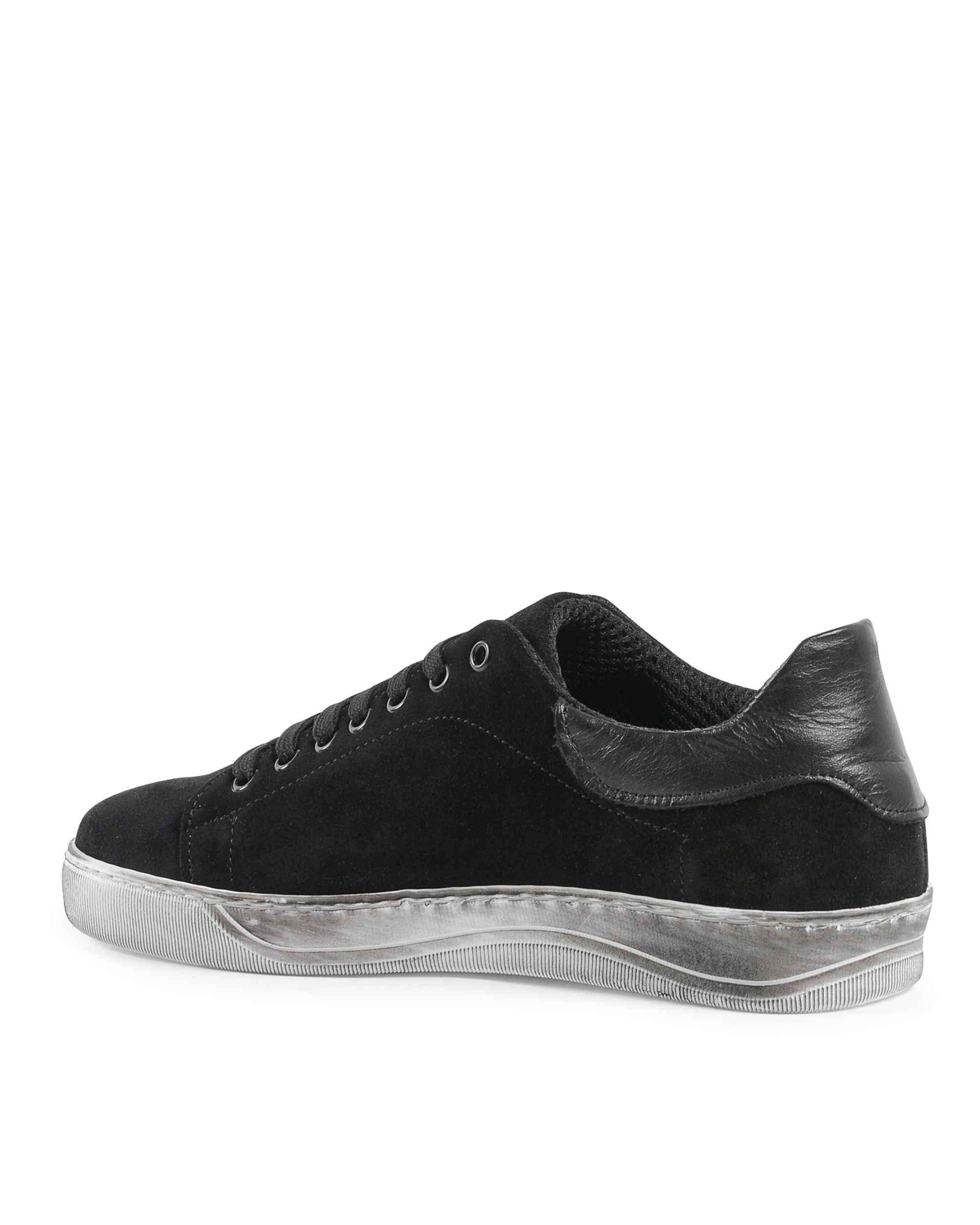 Sneaker Uomo 19V69 Italia Nera 2120 CAMOSCIO NERO