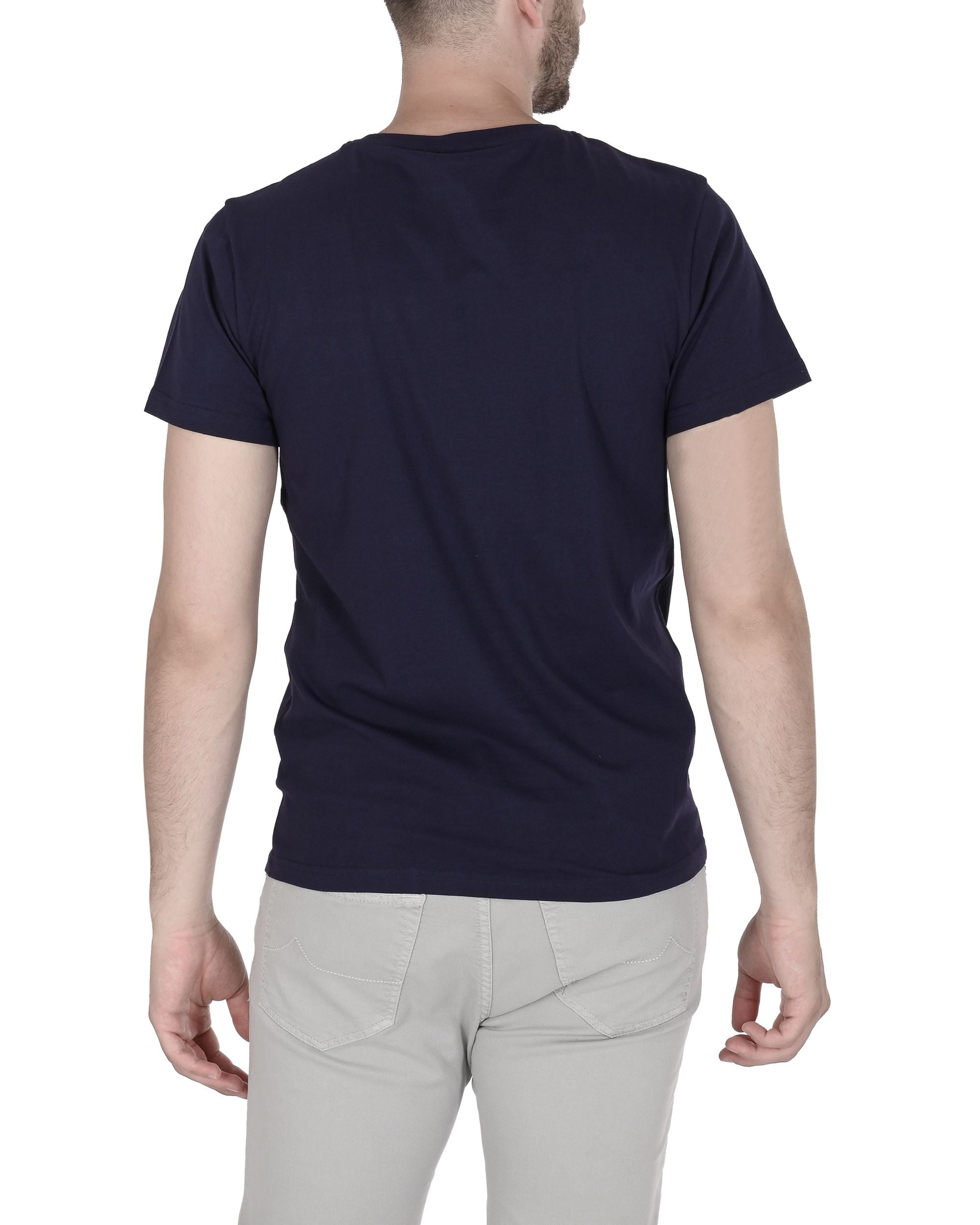 19V69 Italia T-shirt da uomo VSC1MTS05 NAVY