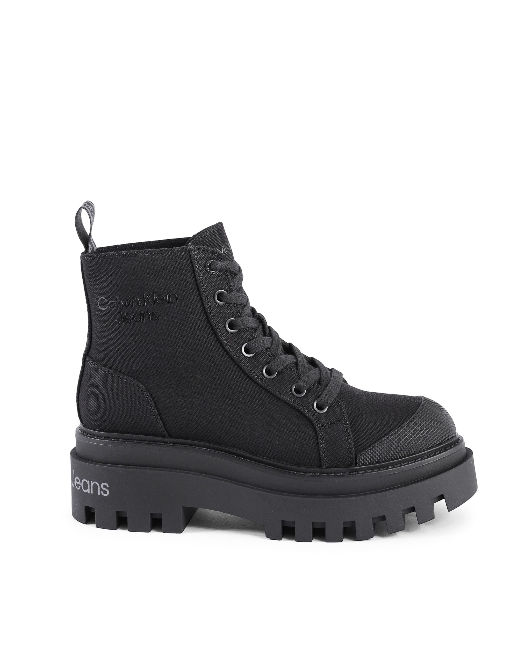 Stivali da donna Calvin Klein neri YW0YW005820GL