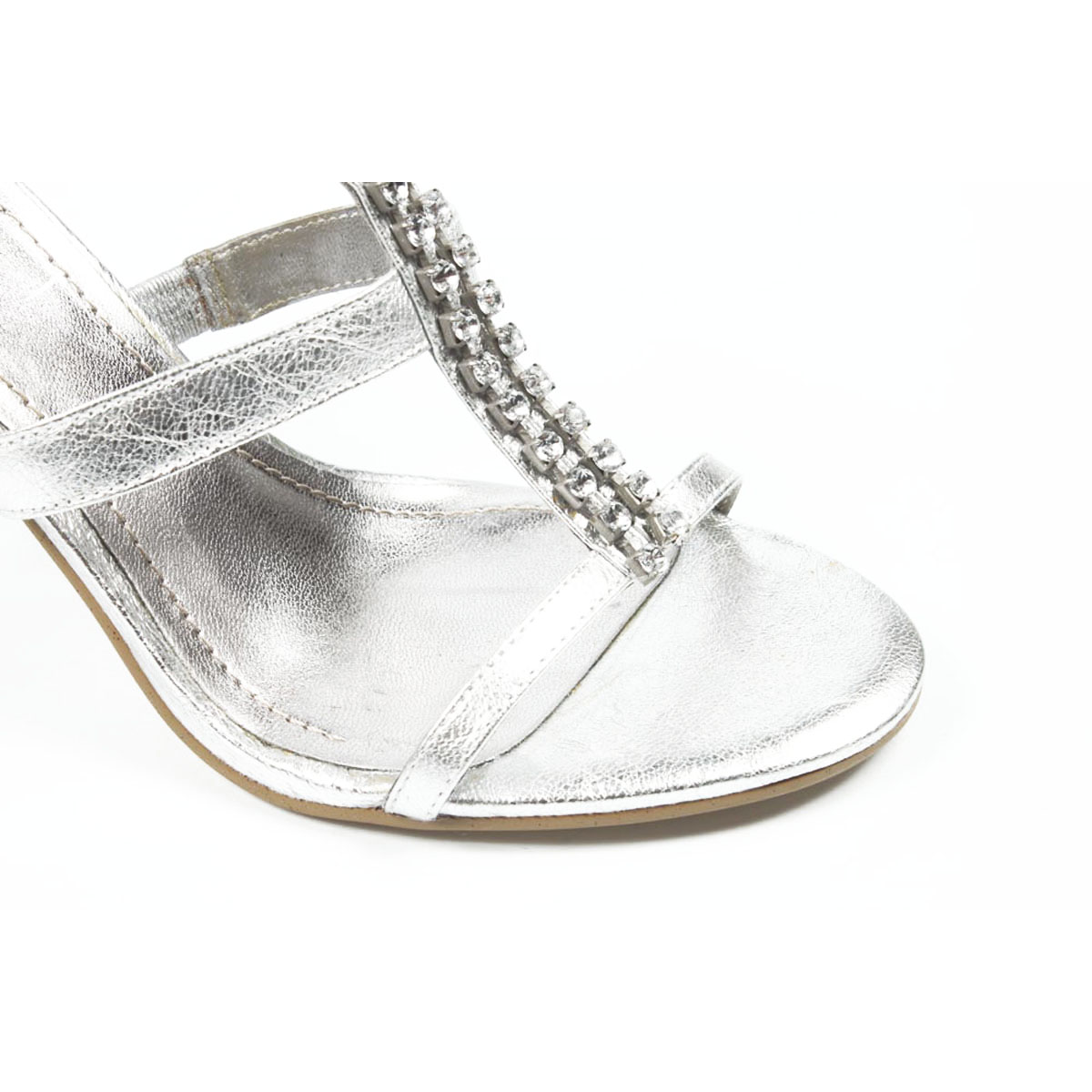 Sandalo con cinturino alla caviglia da donna Nine West NWJAZZY SLVR