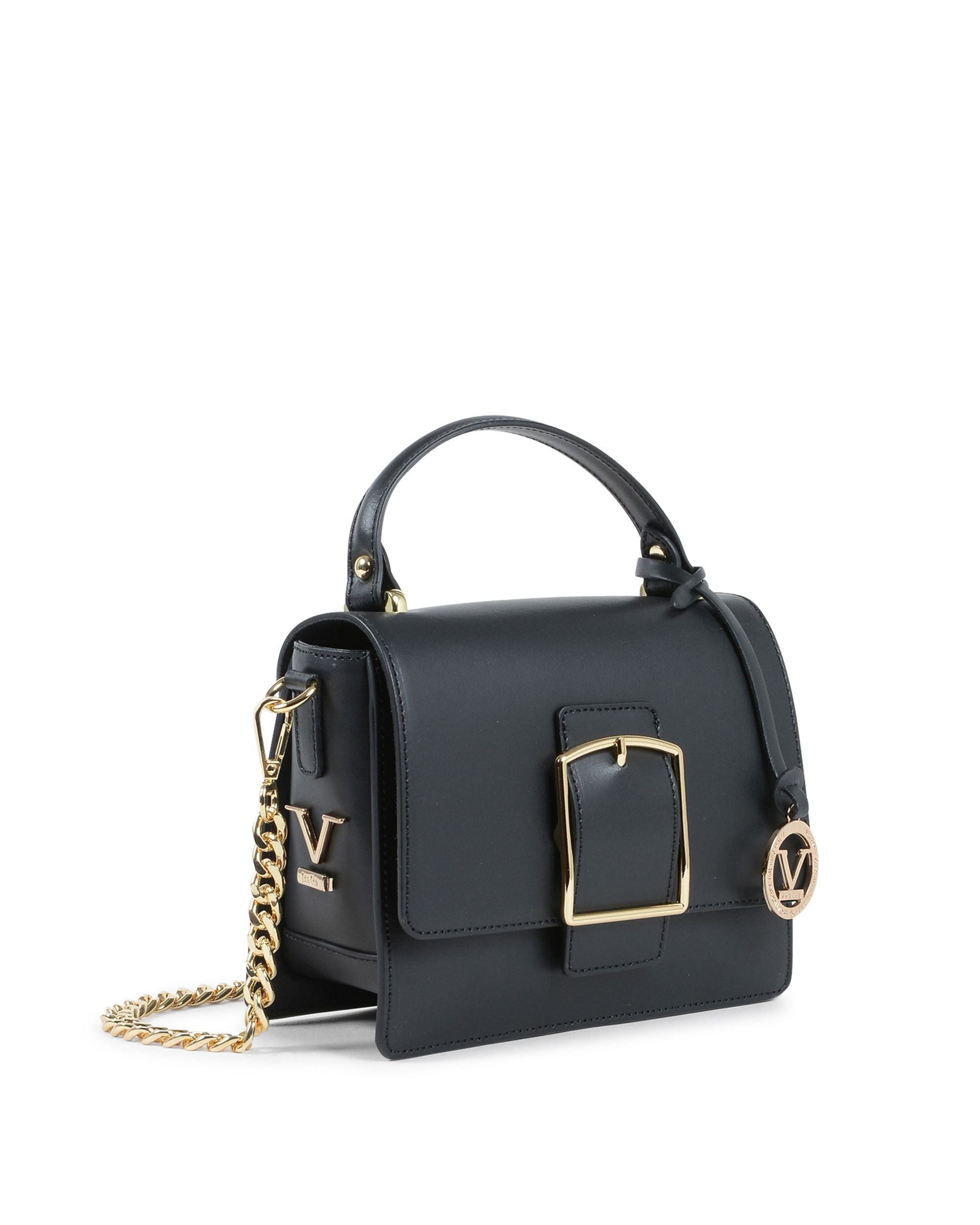 V Italia Borsa a mano da donna nera V505 52 RUGA NERO