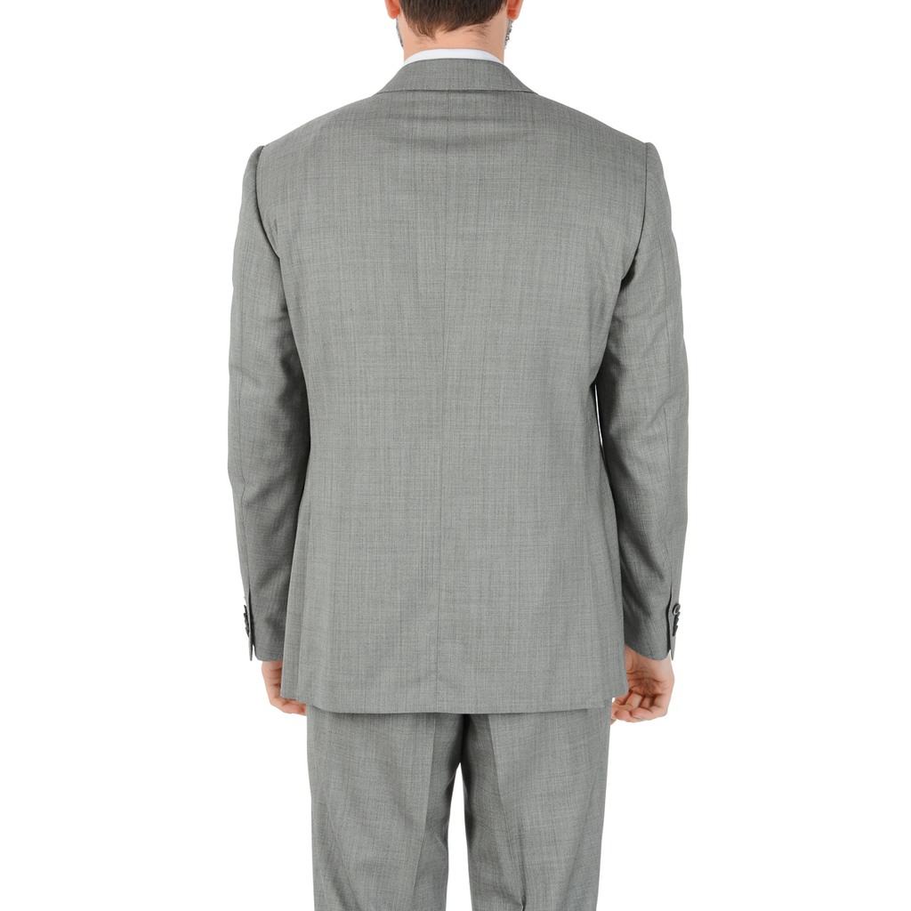 Abito uomo Corneliani maniche lunghe grigio Super 160's
