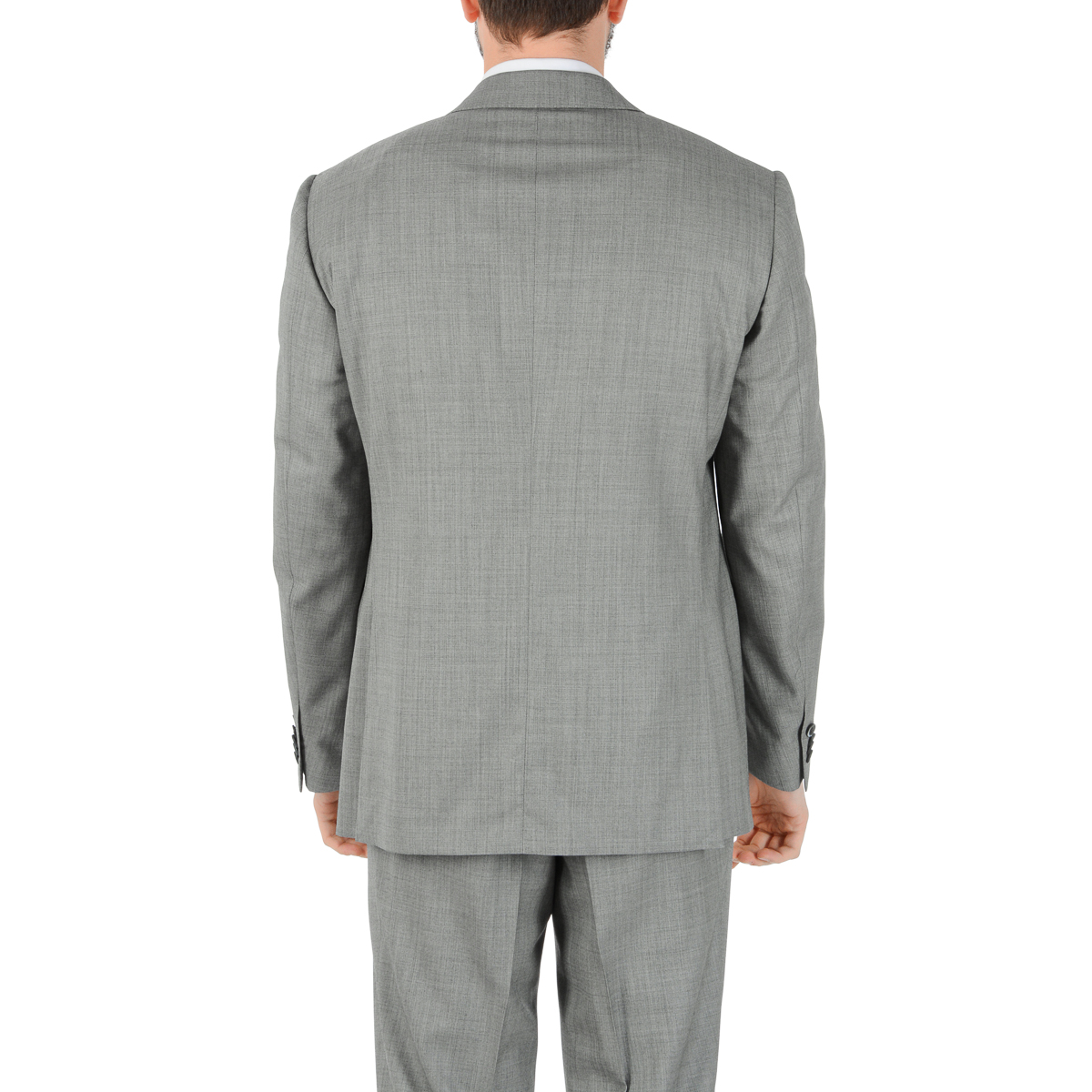 Abito uomo Corneliani maniche lunghe grigio Super 160's