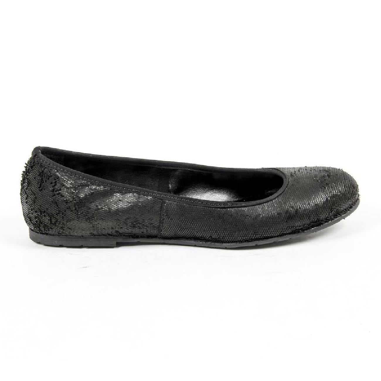 V 1969 Italia Womens Ballerina E08 VIPER NERO