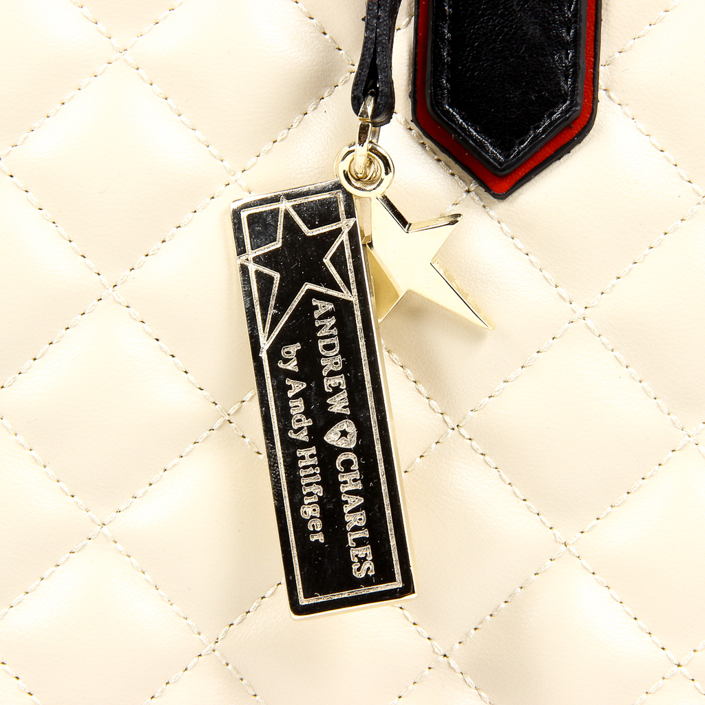 Borsa a mano da donna Andrew Charles Beige LILLI