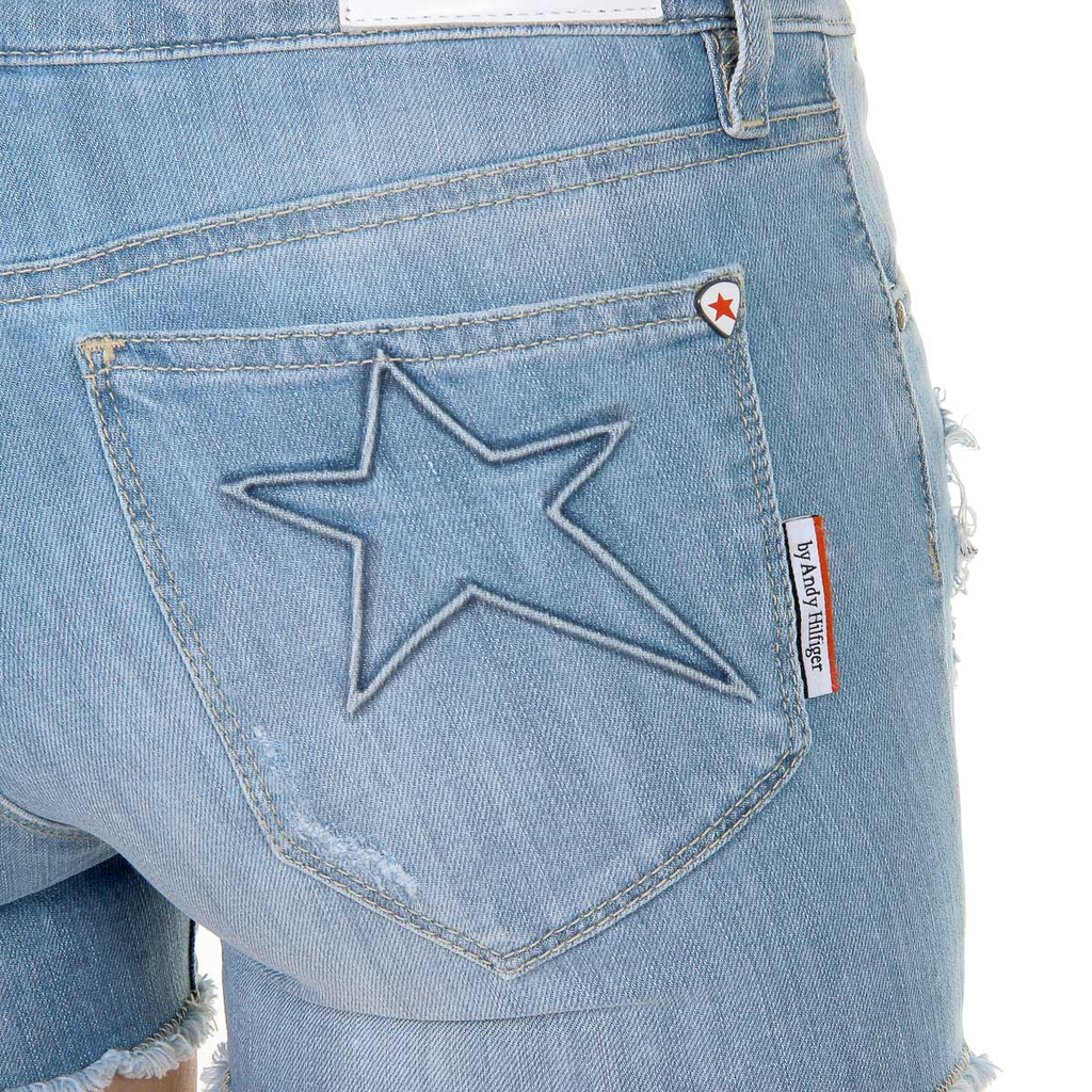 Andrew Charles Pantaloncini da donna in denim VERGINIA
