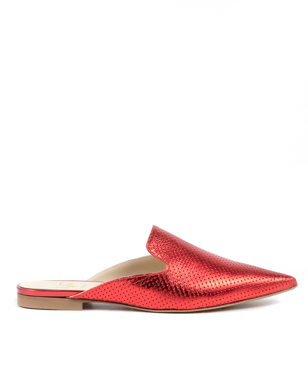 19V69 Italia Ciabatte Donna Lamè Rosse 4747 SABOT TRAF LAM ROSSO