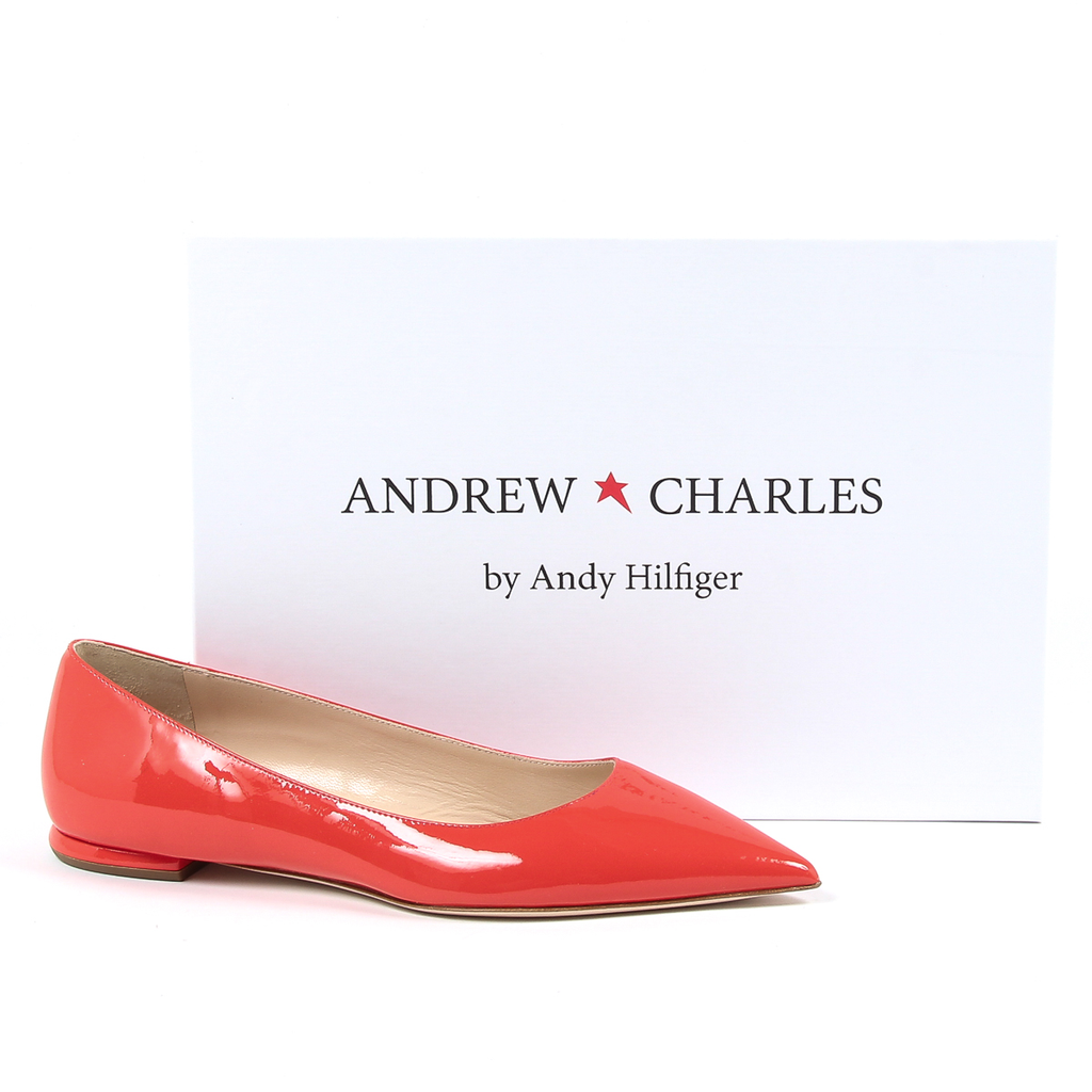 Andrew Charles By Andy Hilfiger Ballerina da donna rossa BALTIMORE