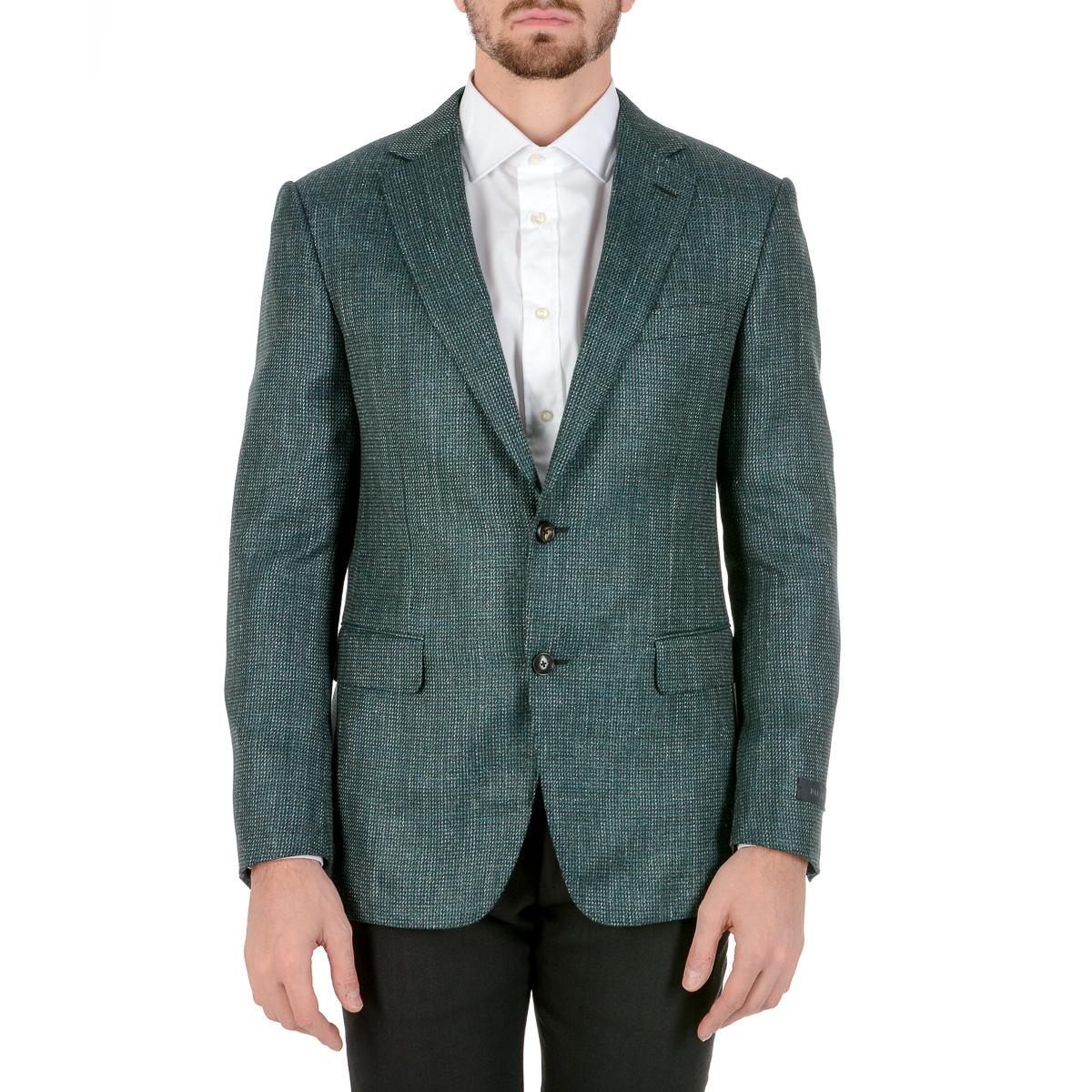 Giacca da uomo Pal Zileri a maniche lunghe verde