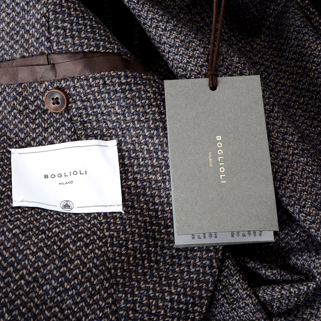 Boglioli Milano Giacca Uomo Maniche Lunghe Grigio Scuro