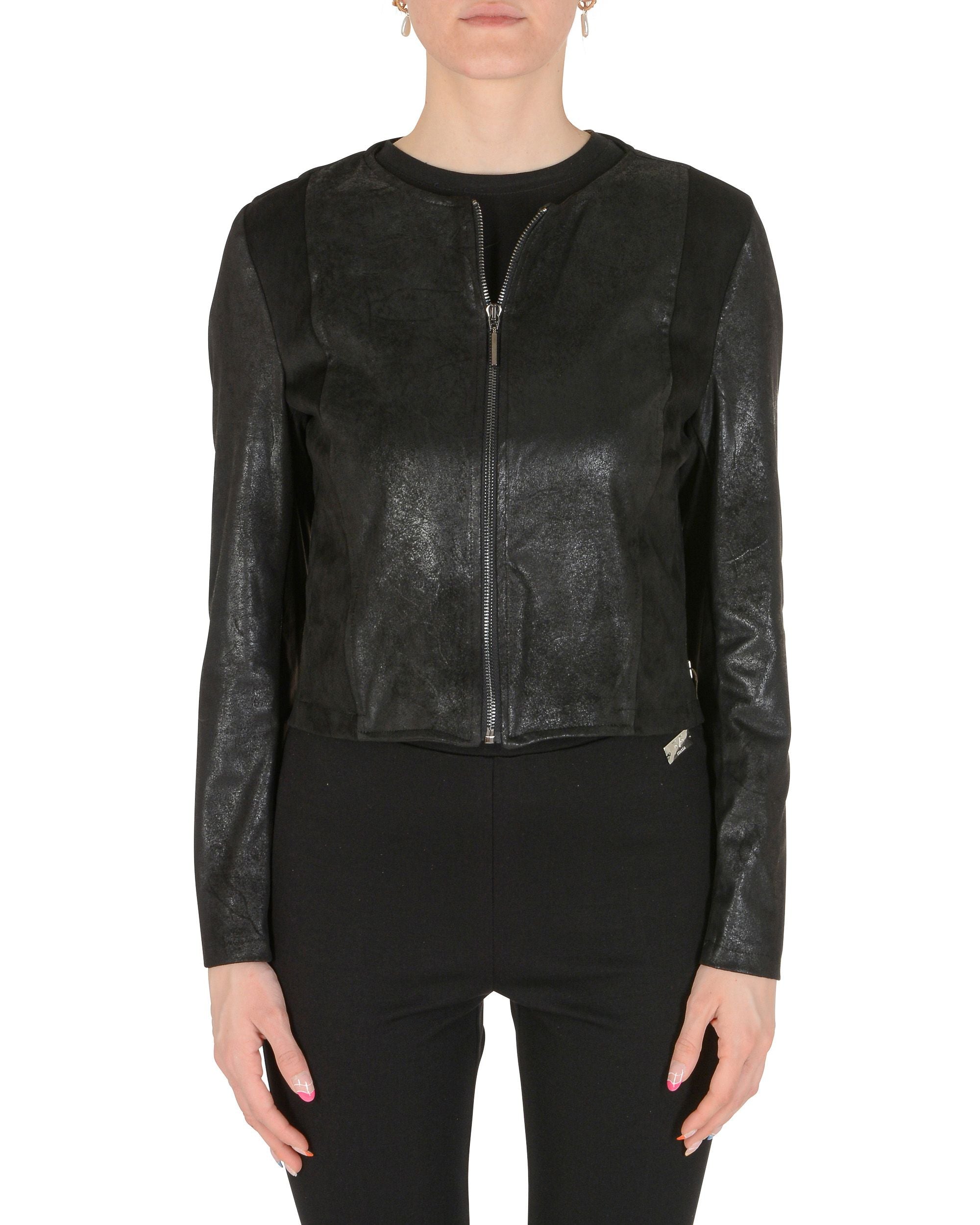 19V69 Italia Giacca da donna nera MAURA BLACK