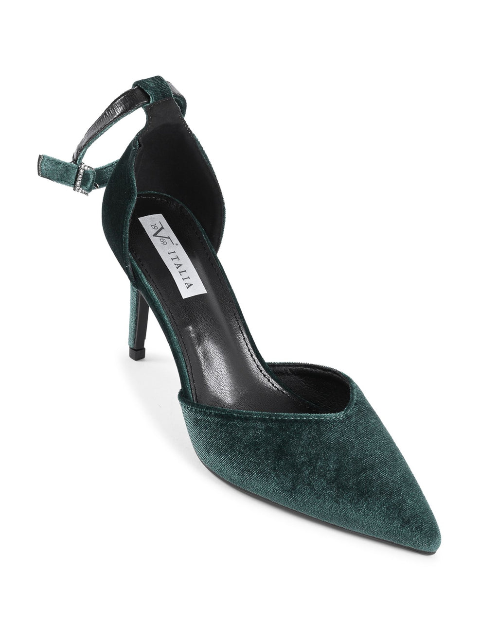 19V69 Italia Scarpe da donna con cinturino alla caviglia Verde F0110 VERDE