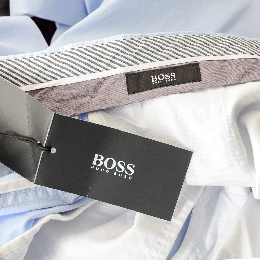 Pantaloni da uomo Hugo Boss blu chiaro STANINO