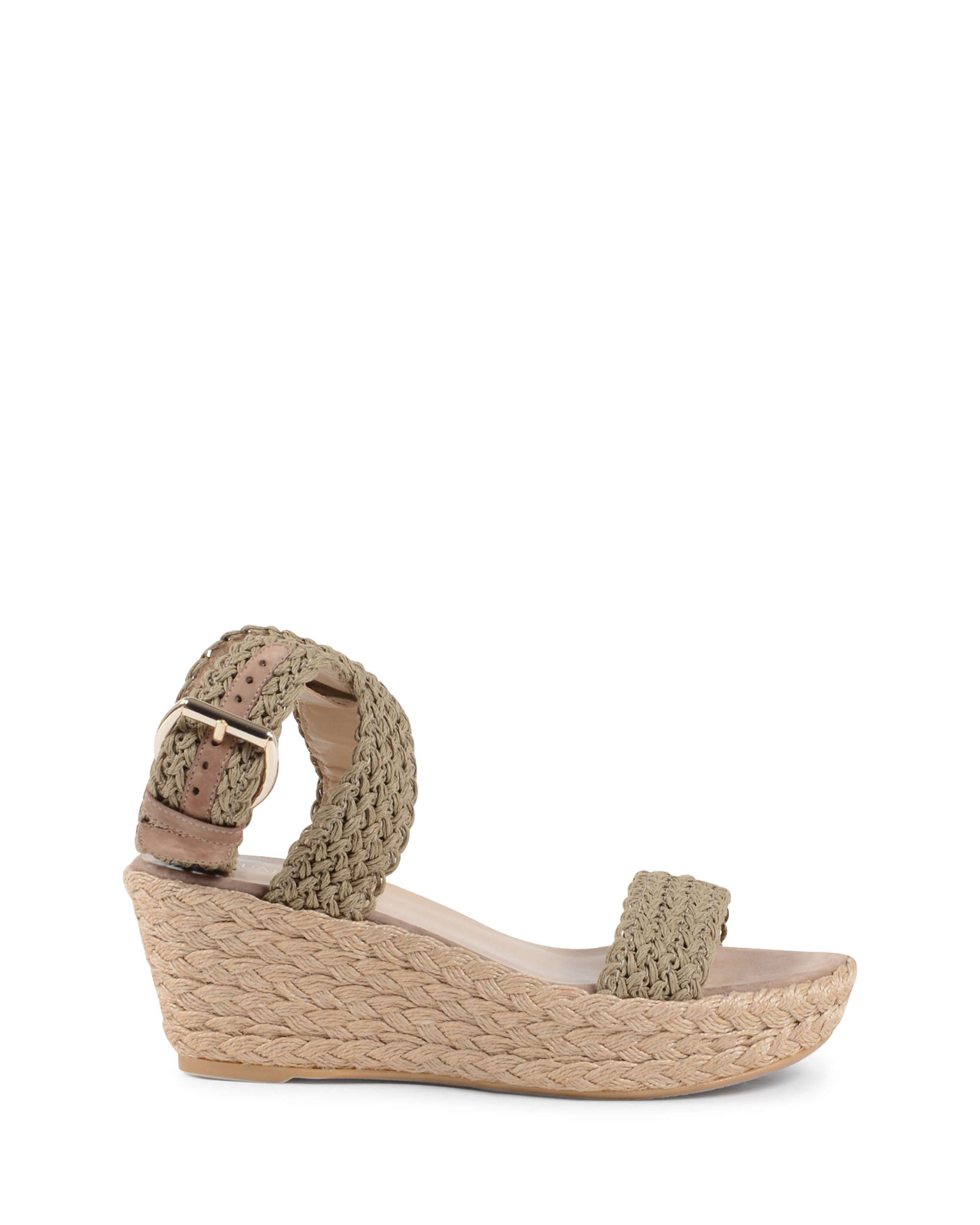 Sandalo con zeppa da donna Stuart Weitzman verde ALEXLO