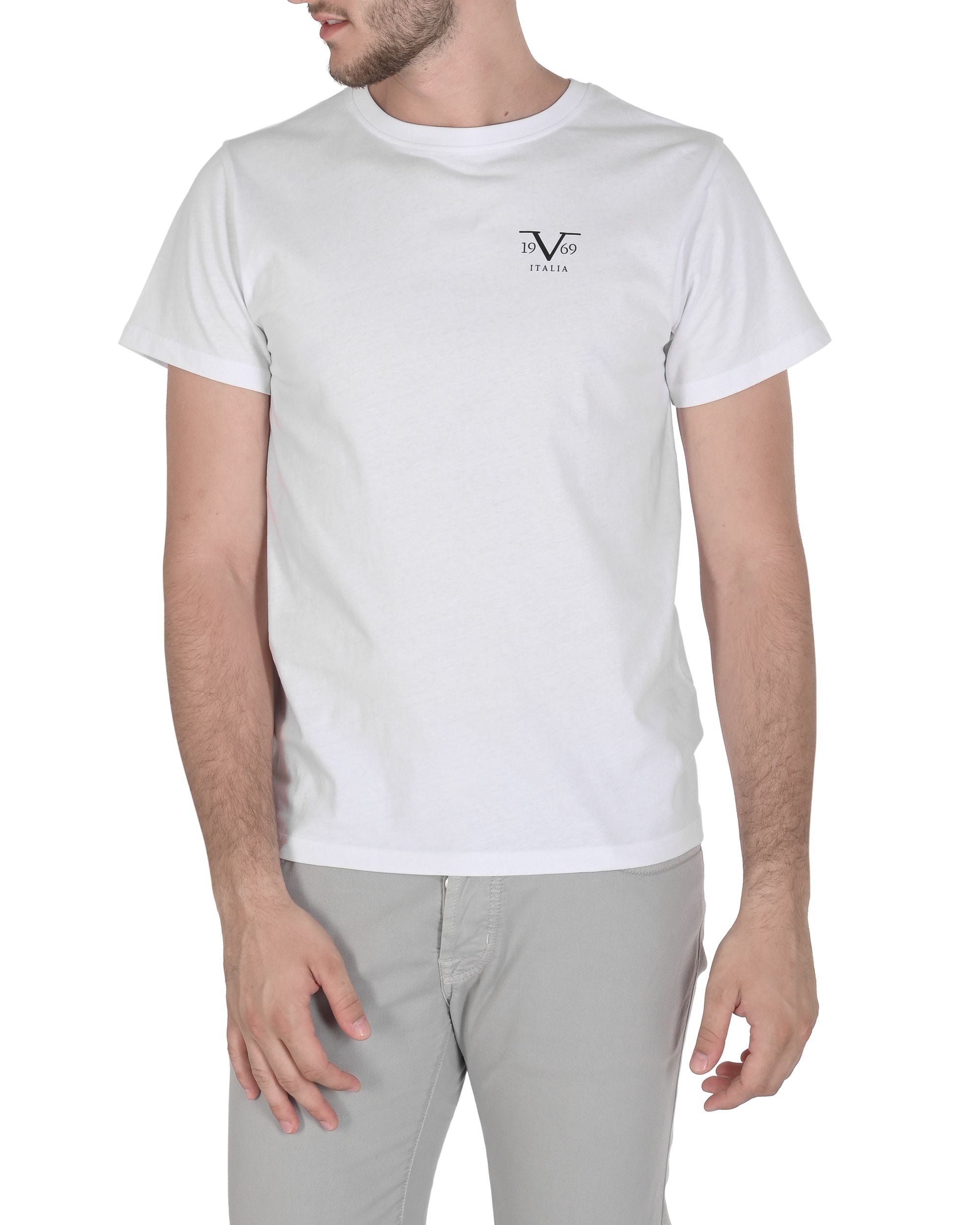 19V69 Italia T-Shirt Uomo VSC1MTS01 BIANCO