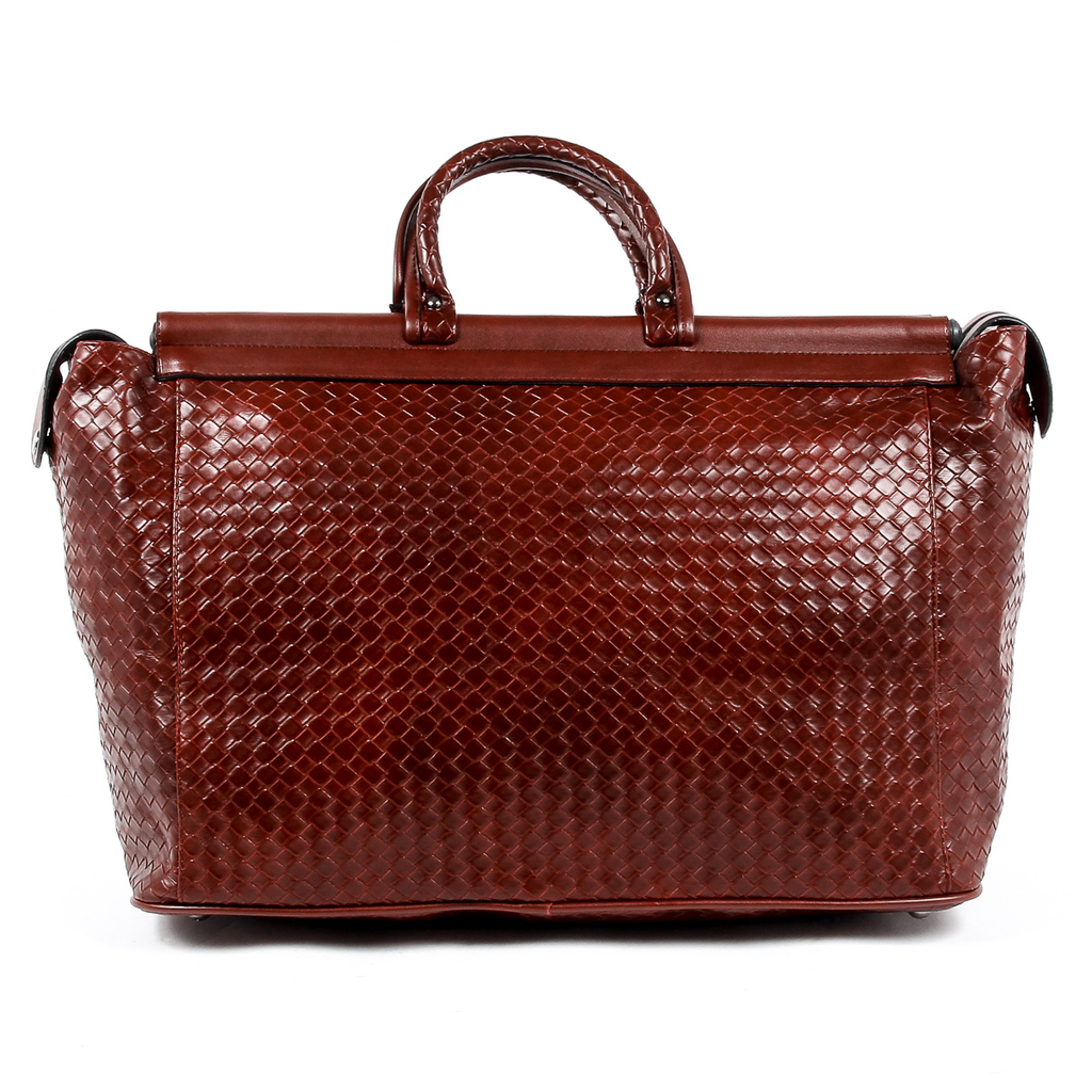 V 1969 Italia Borsa da uomo rosso scuro GARY