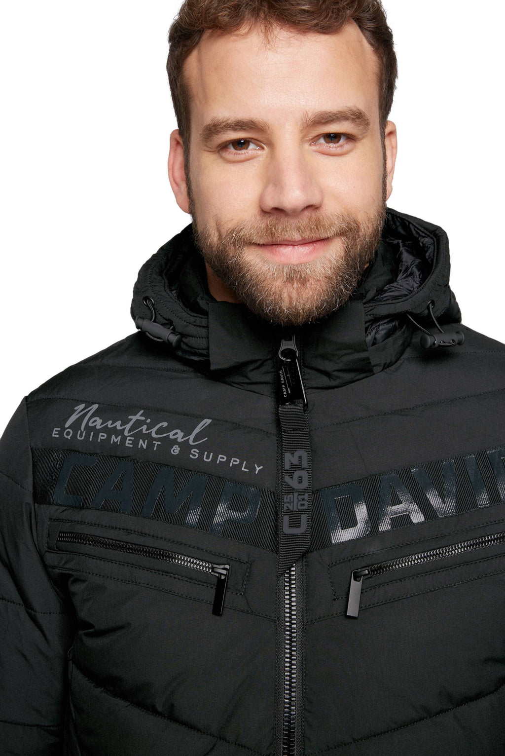 Giacca da uomo Camp David con cappuccio
