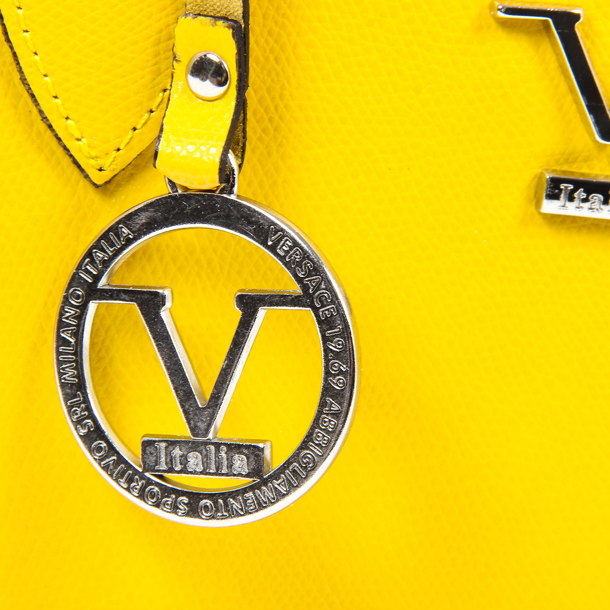 Borsa da donna V 1969 Italia V014-S PALMELLATO GIALLO
