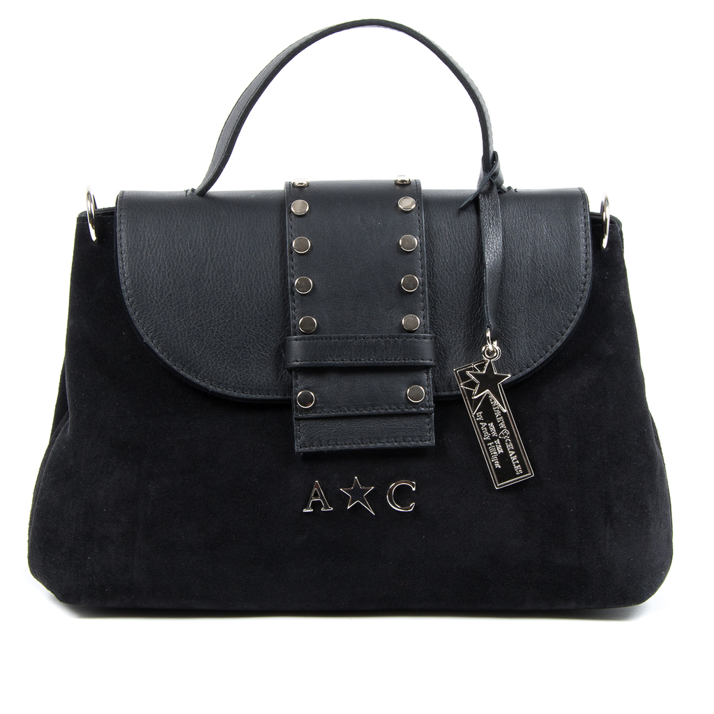 Borsa a mano da donna Andrew Charles nera ROSS