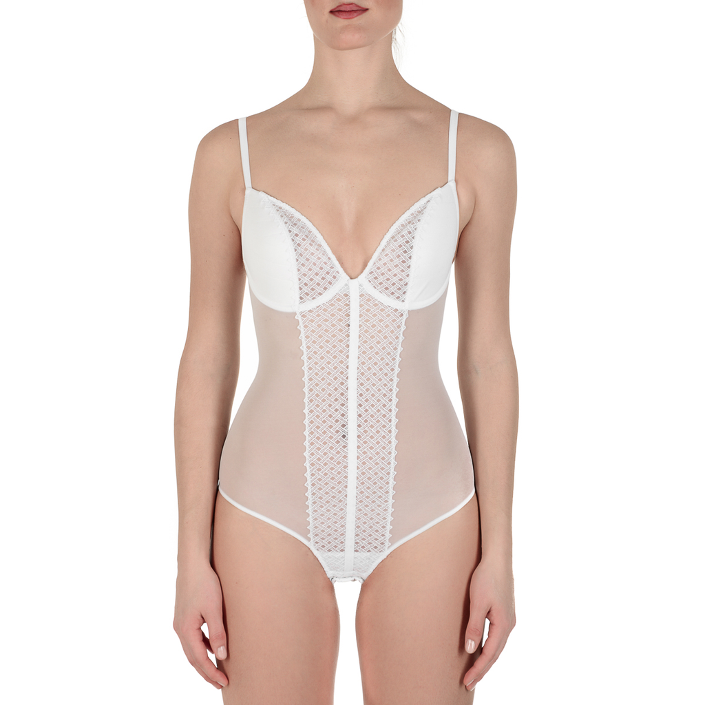 La Perla Body da donna bianco