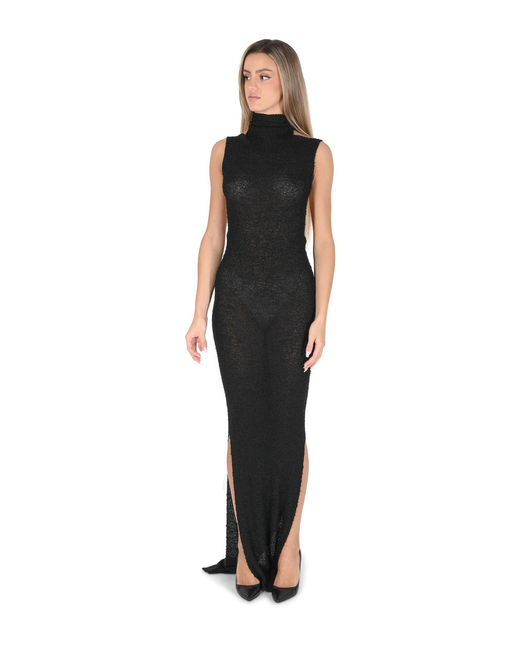 Abito da donna Aya Muse AMPF2403 NERO 801