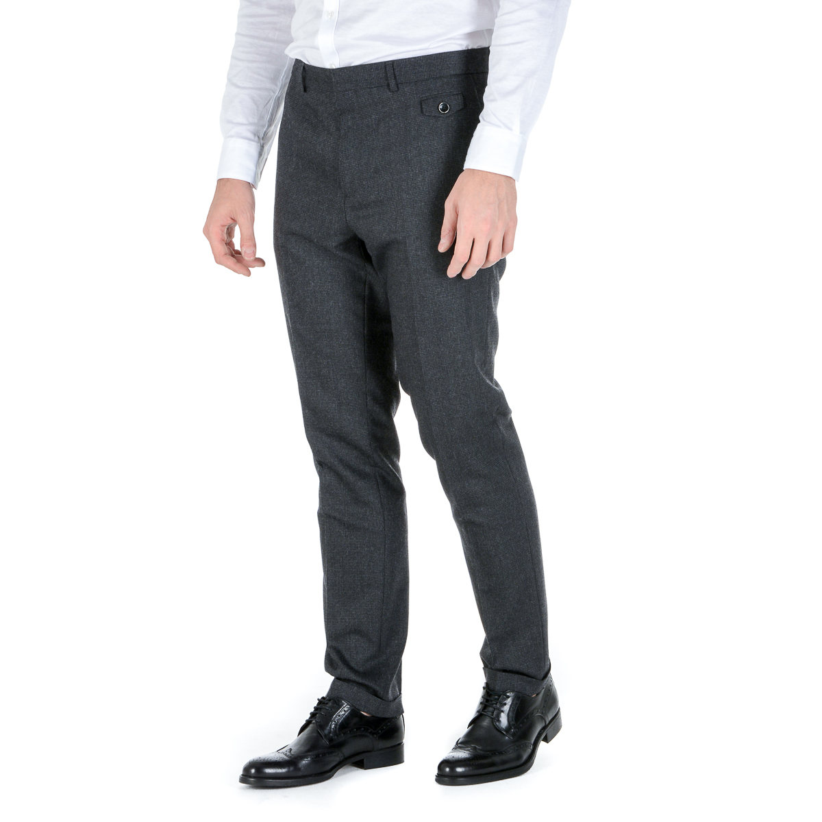 Pantaloni Hugo Boss Uomo Grigi HILION